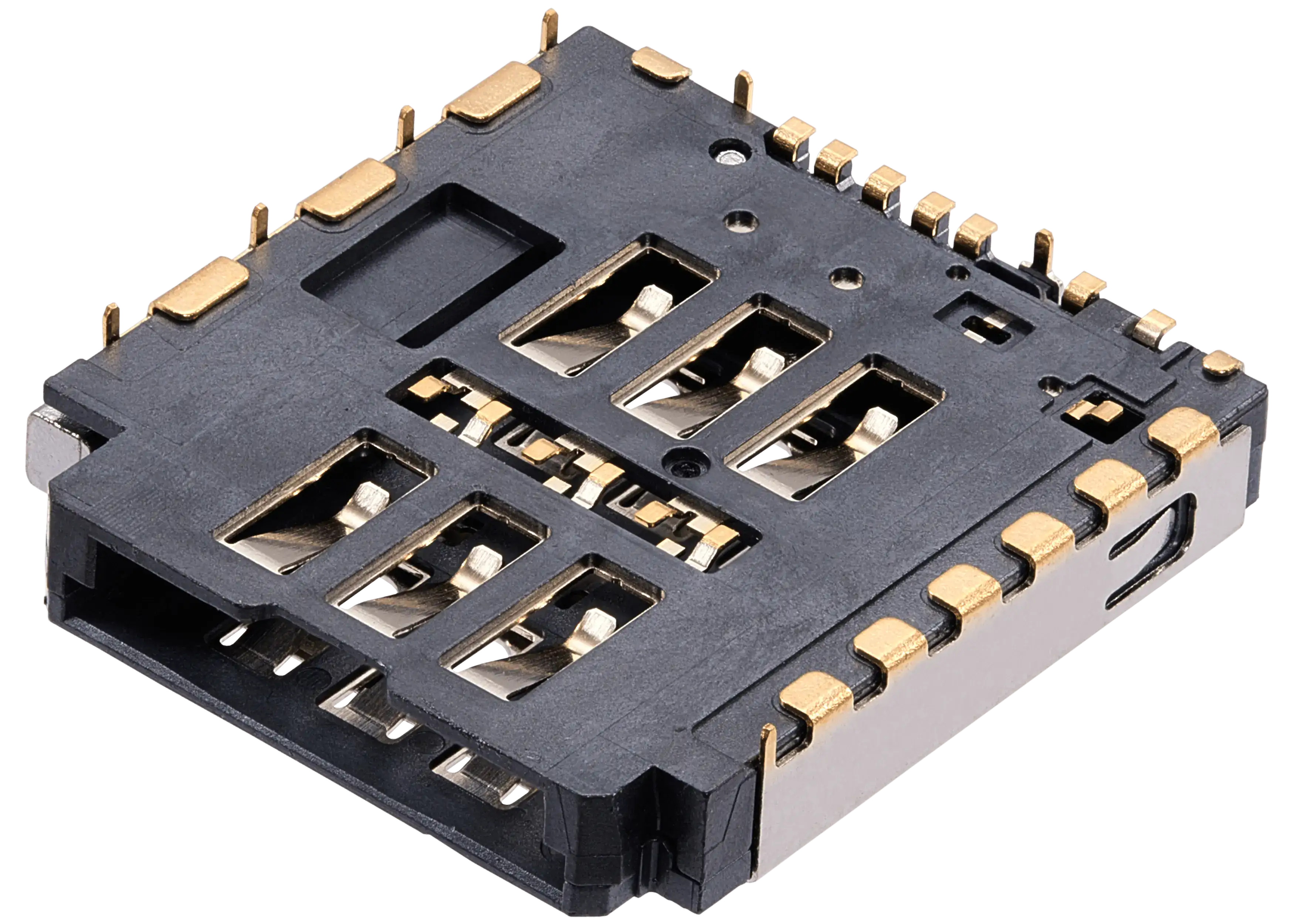 Dual Sim Card Reader Compatible For iPhone 16 Pro / 16 Pro Max