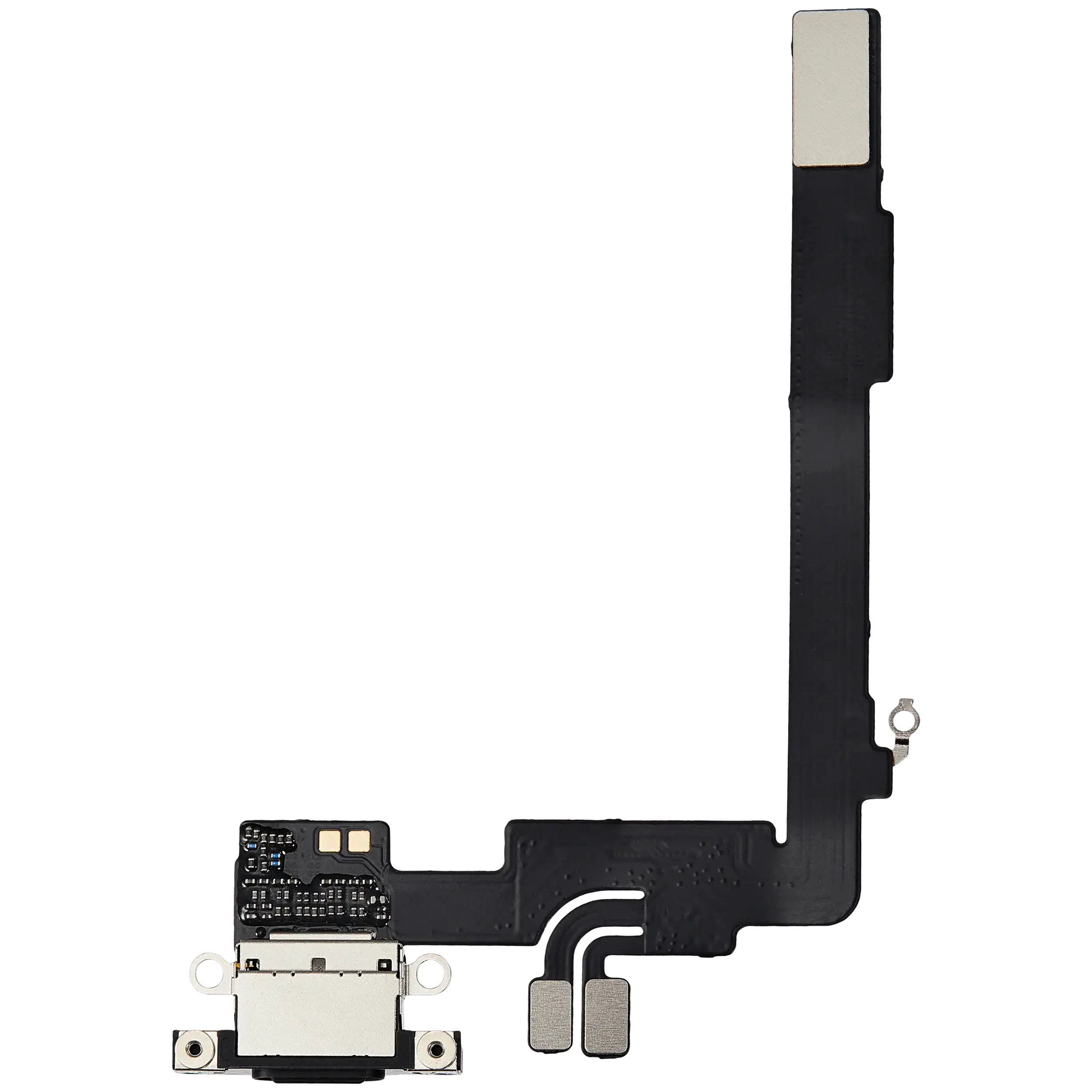 Charging Port Flex Cable Compatible For iPhone 16 Pro Max (Aftermarket Plus) (Black Titanium)