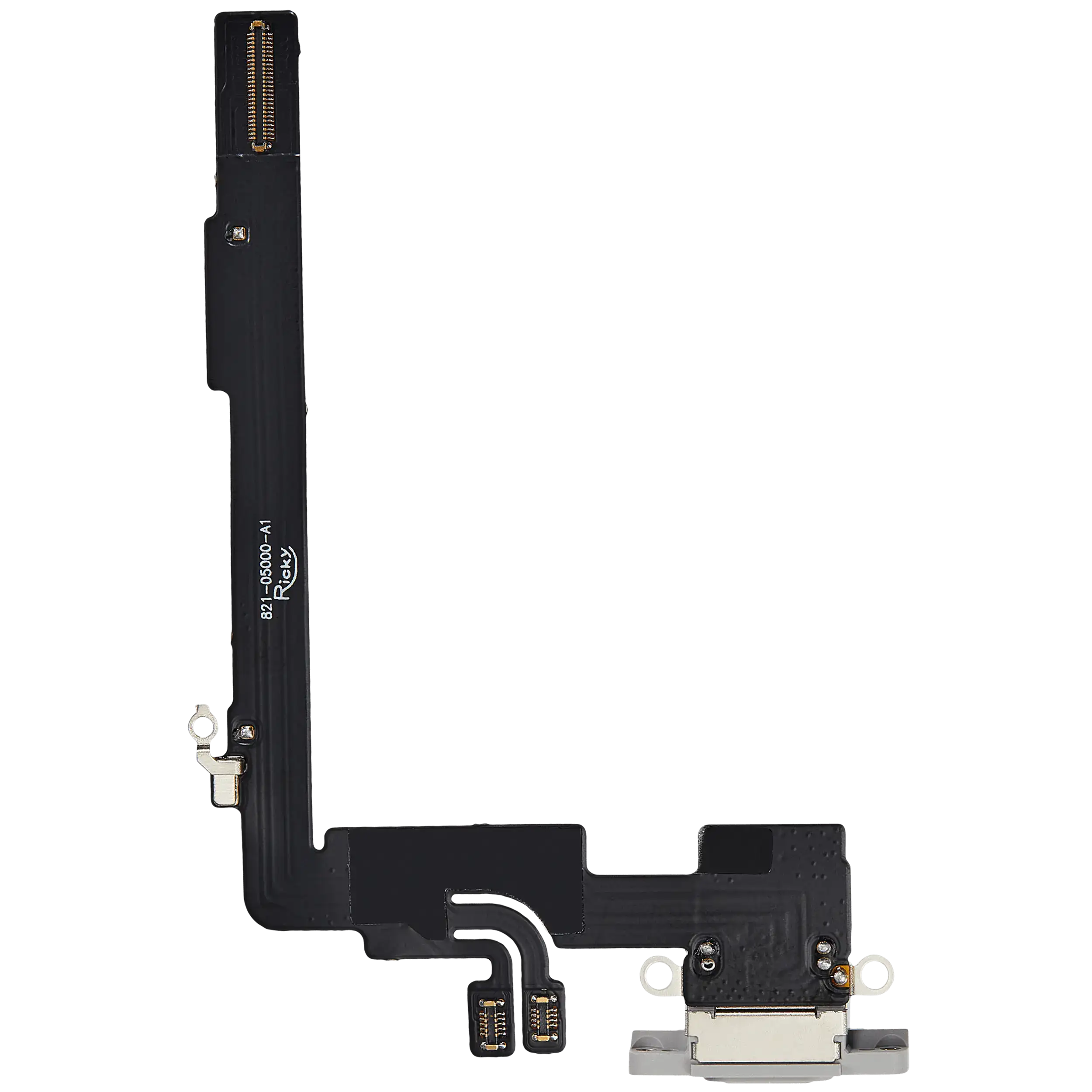 Charging Port Flex Cable Compatible For iPhone 16 Pro Max (Aftermarket Plus) (White Titanium)