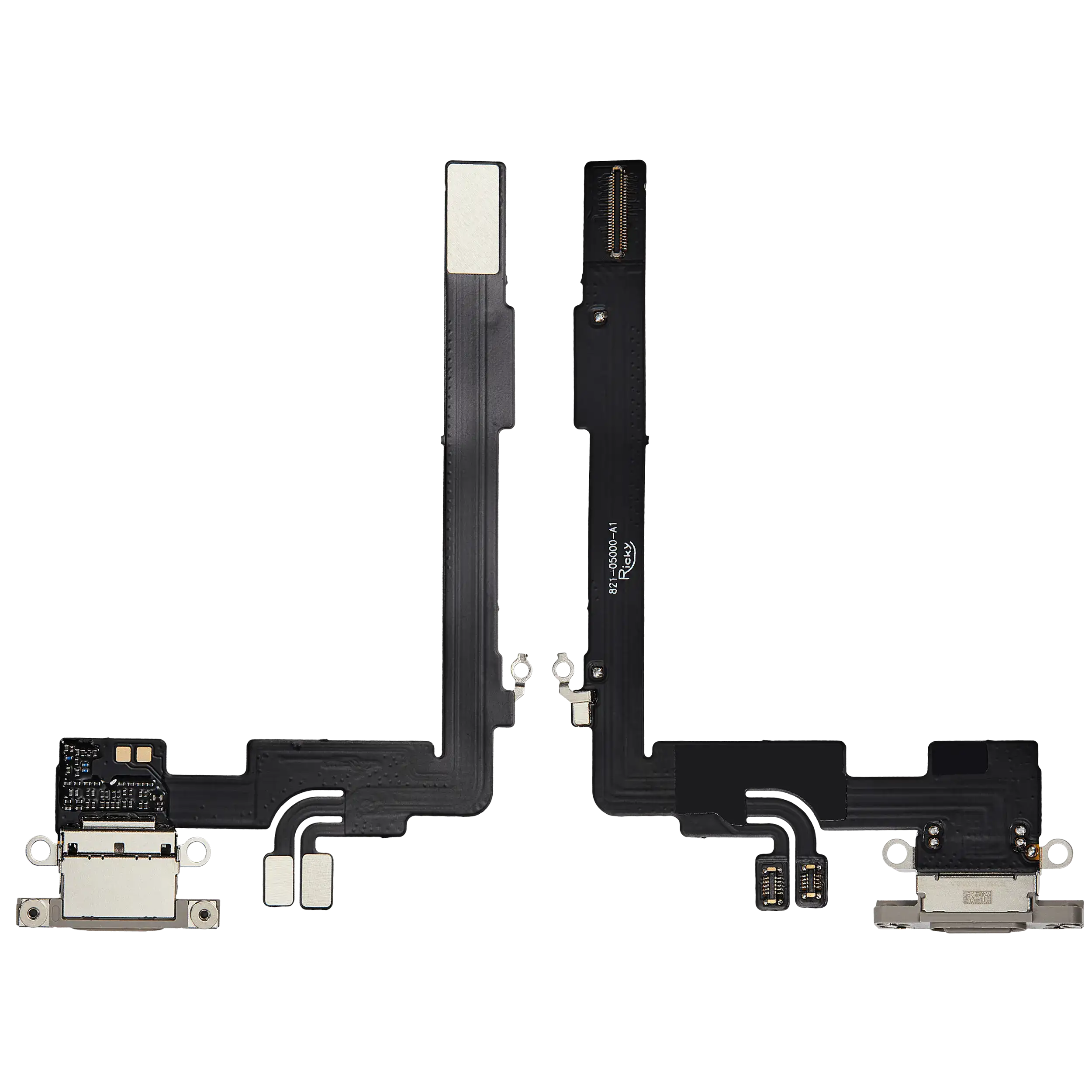 Charging Port Flex Cable Compatible For iPhone 16 Pro Max (Aftermarket Plus) (Natural Titanium)