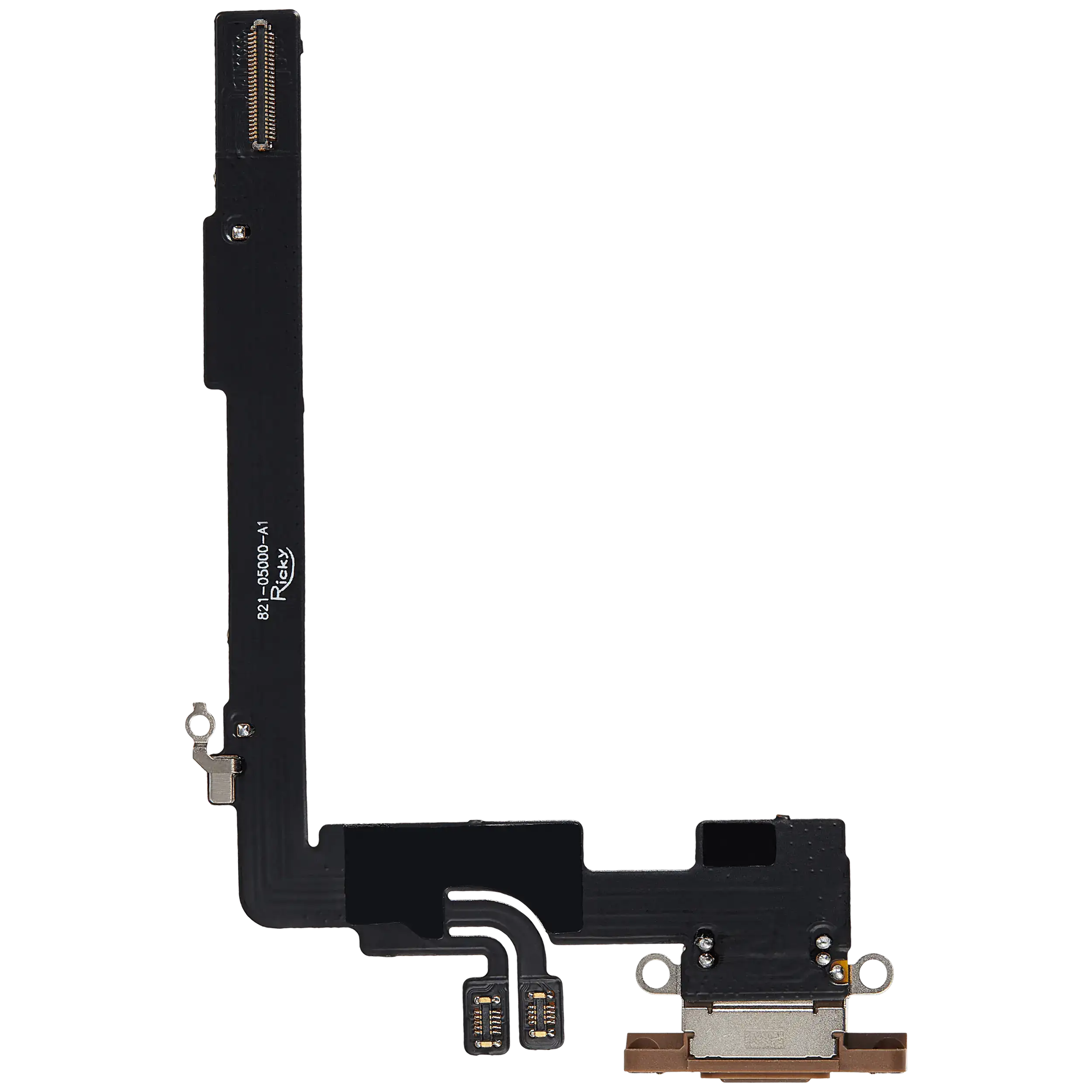 Charging Port Flex Cable Compatible For iPhone 16 Pro Max (Aftermarket Plus) (Desert Titanium)