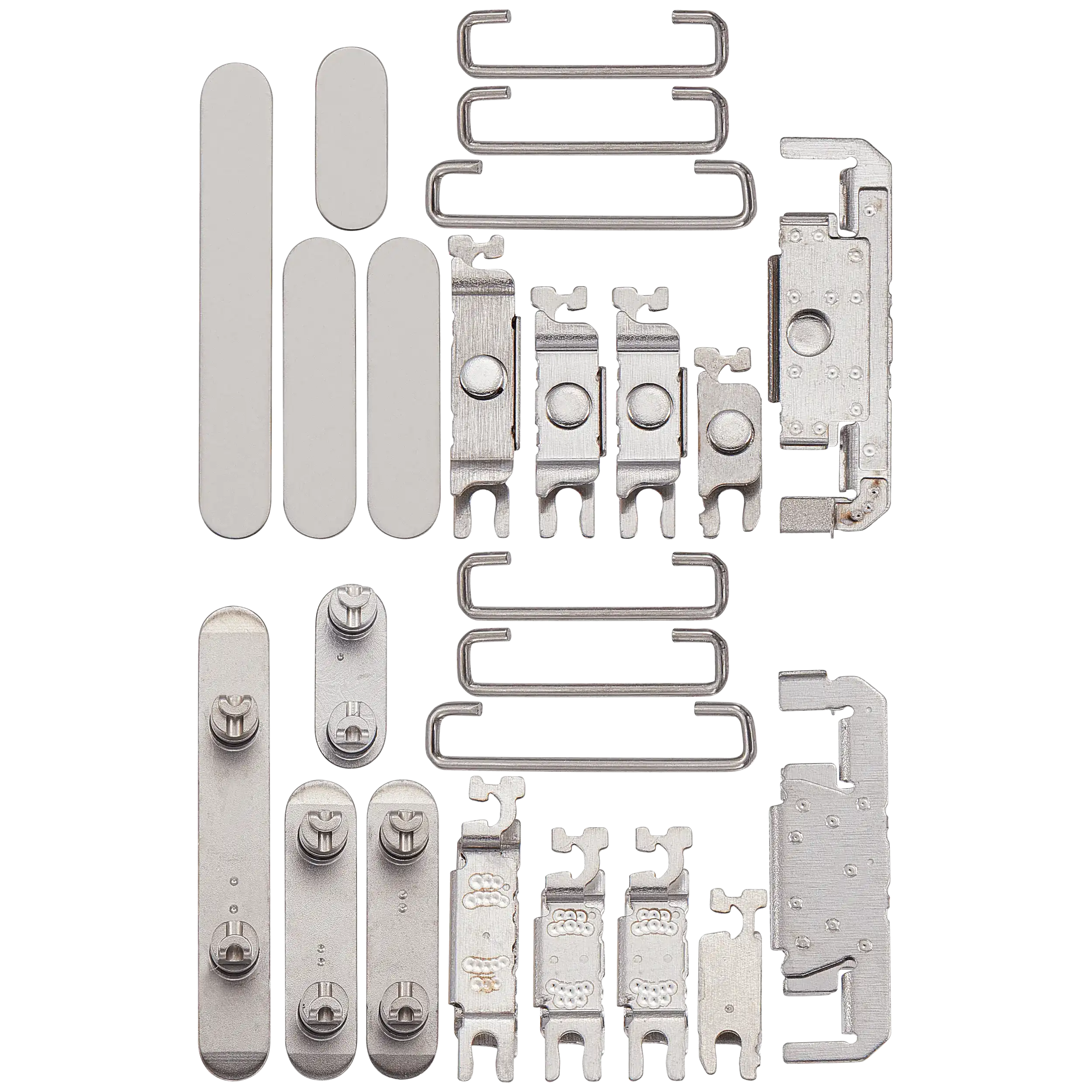 Hard Buttons (Power / Volume / Switch) Compatible For iPhone 16 Pro / 16 Pro Max (Natural Titanium)