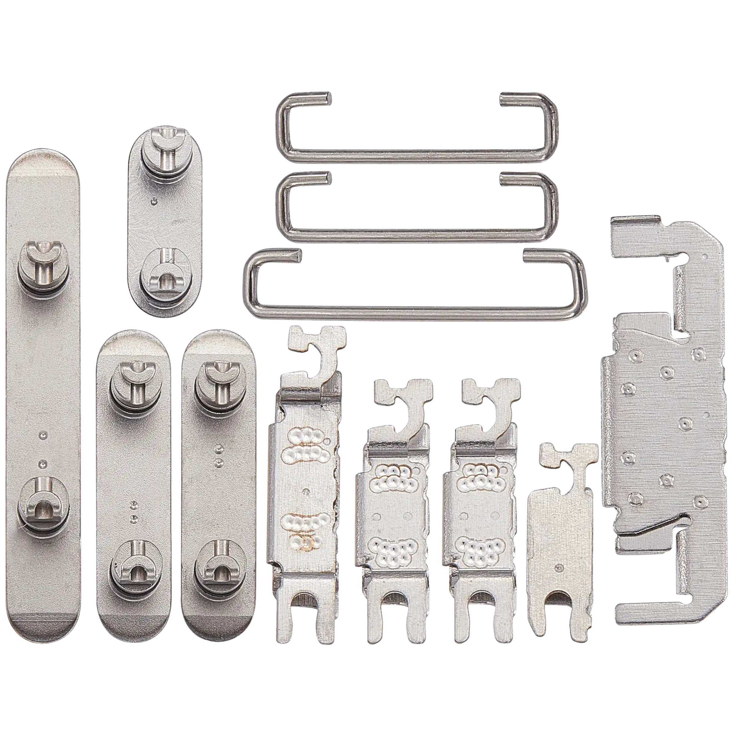 Hard Buttons (Power / Volume / Switch) Compatible For iPhone 16 Pro / 16 Pro Max (Natural Titanium)