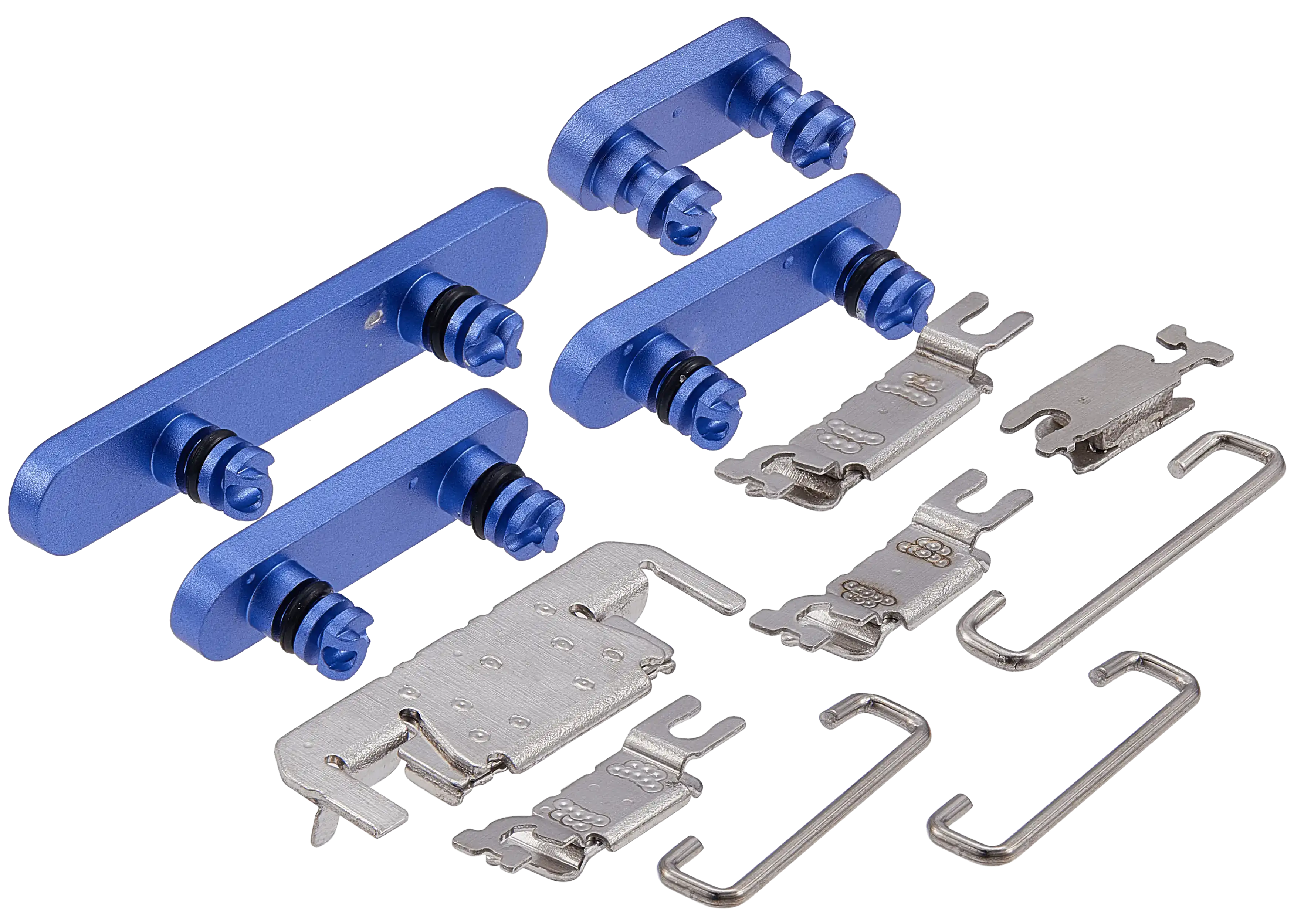 Hard Buttons (Power / Volume / Switch) Compatible For iPhone 16 / 16 Plus (Ultramarine)