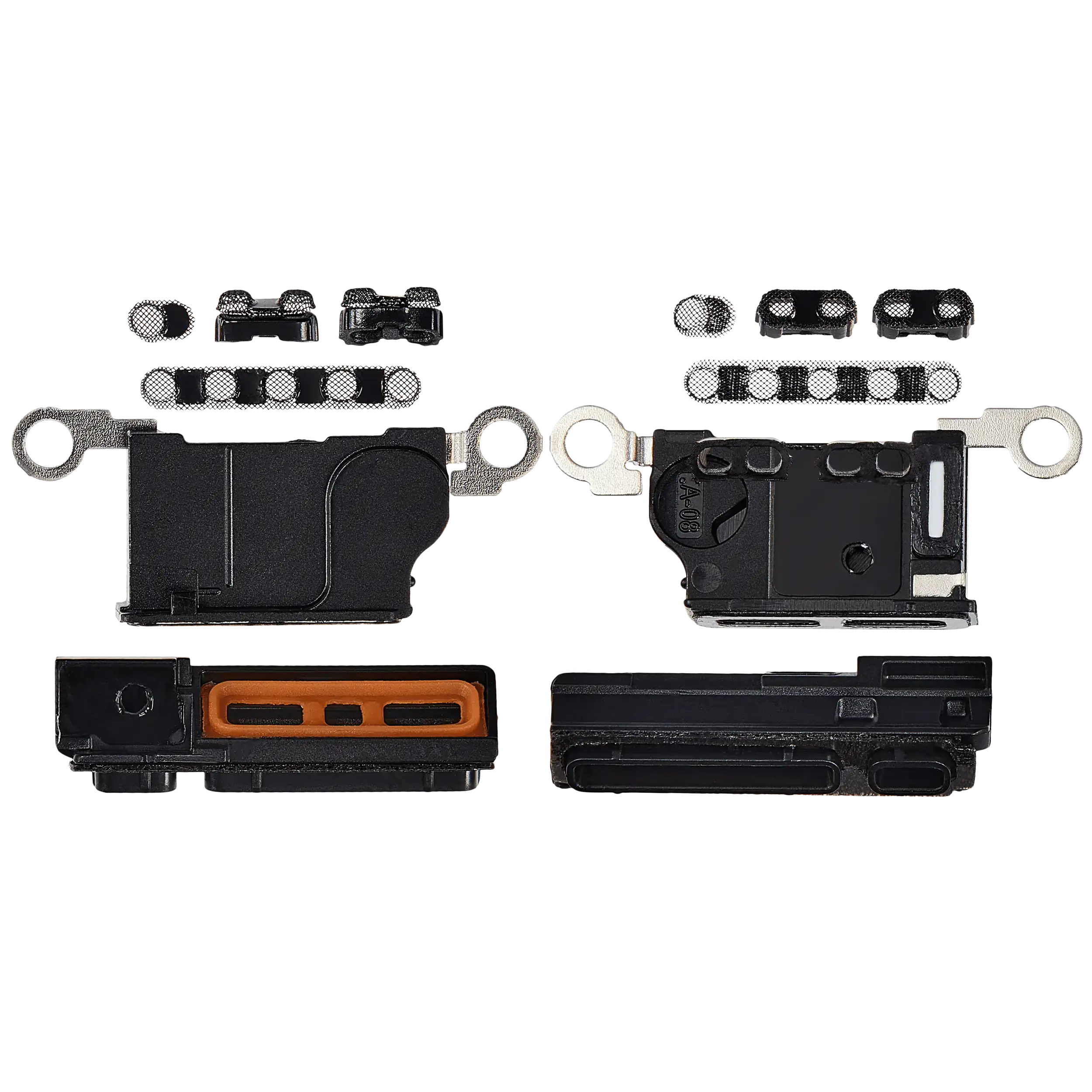 Loudspeaker / Mic Mesh Compatible For iPhone 16 Pro Max (Natural Titanium) (10 Pack)