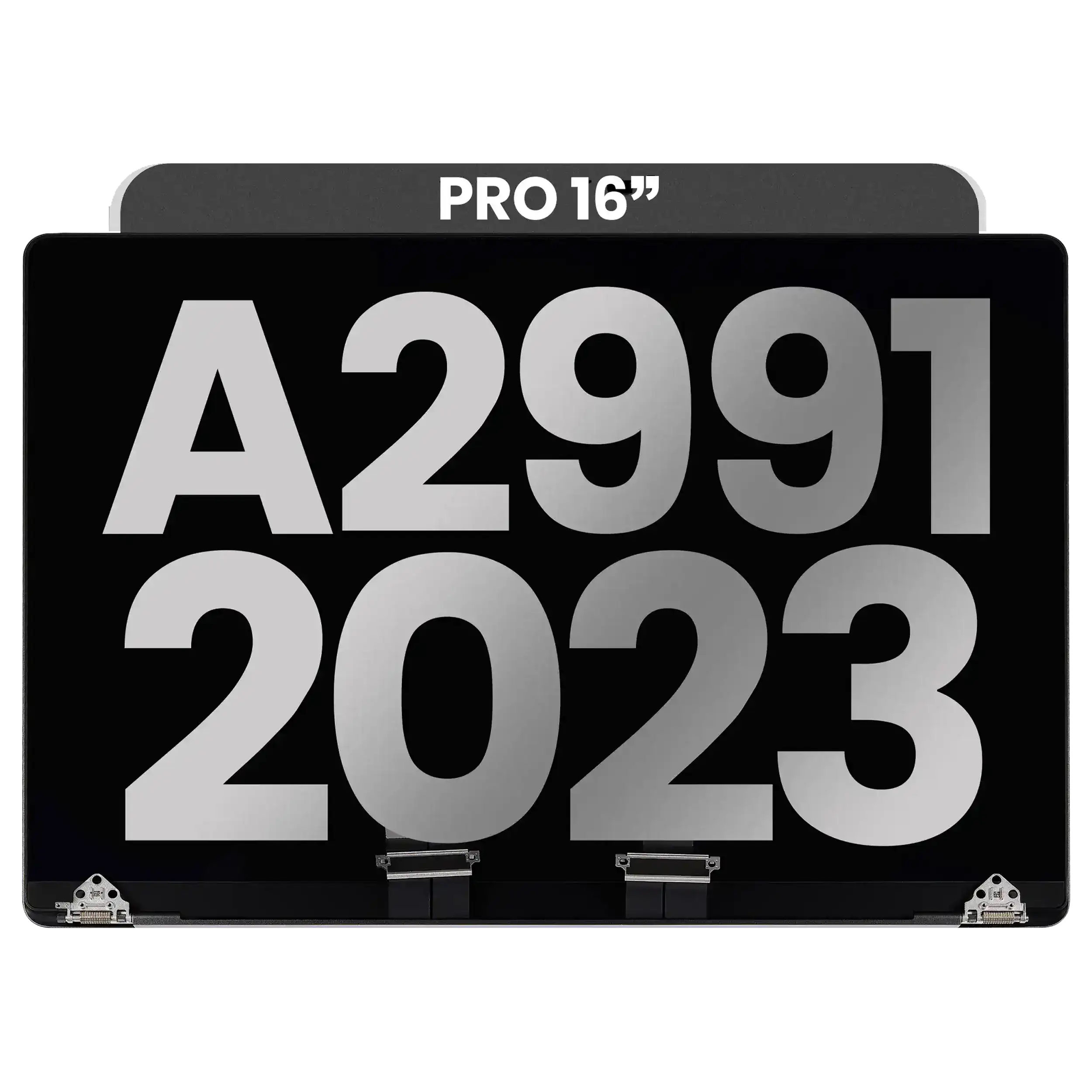 Complete LCD Display Assembly Compatible For MacBook Pro 16" (A2991 / Late 2023) (Used OEM Pull: Grade A) (Space Black)
