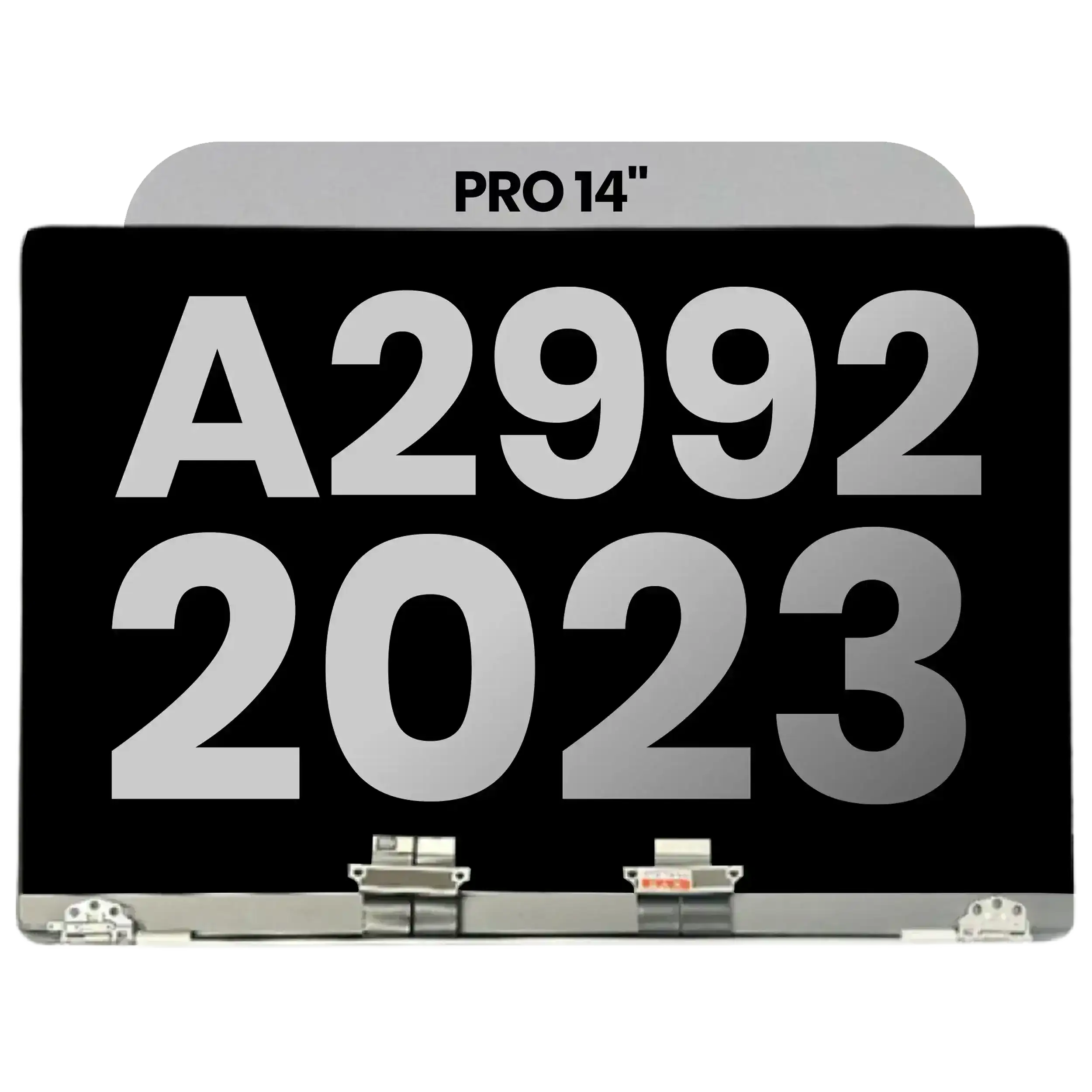 Complete LCD Display Assembly Compatible For MacBook Pro 14" (A2992 / Late 2023) (Used OEM Pull: Grade A) (Space Black)