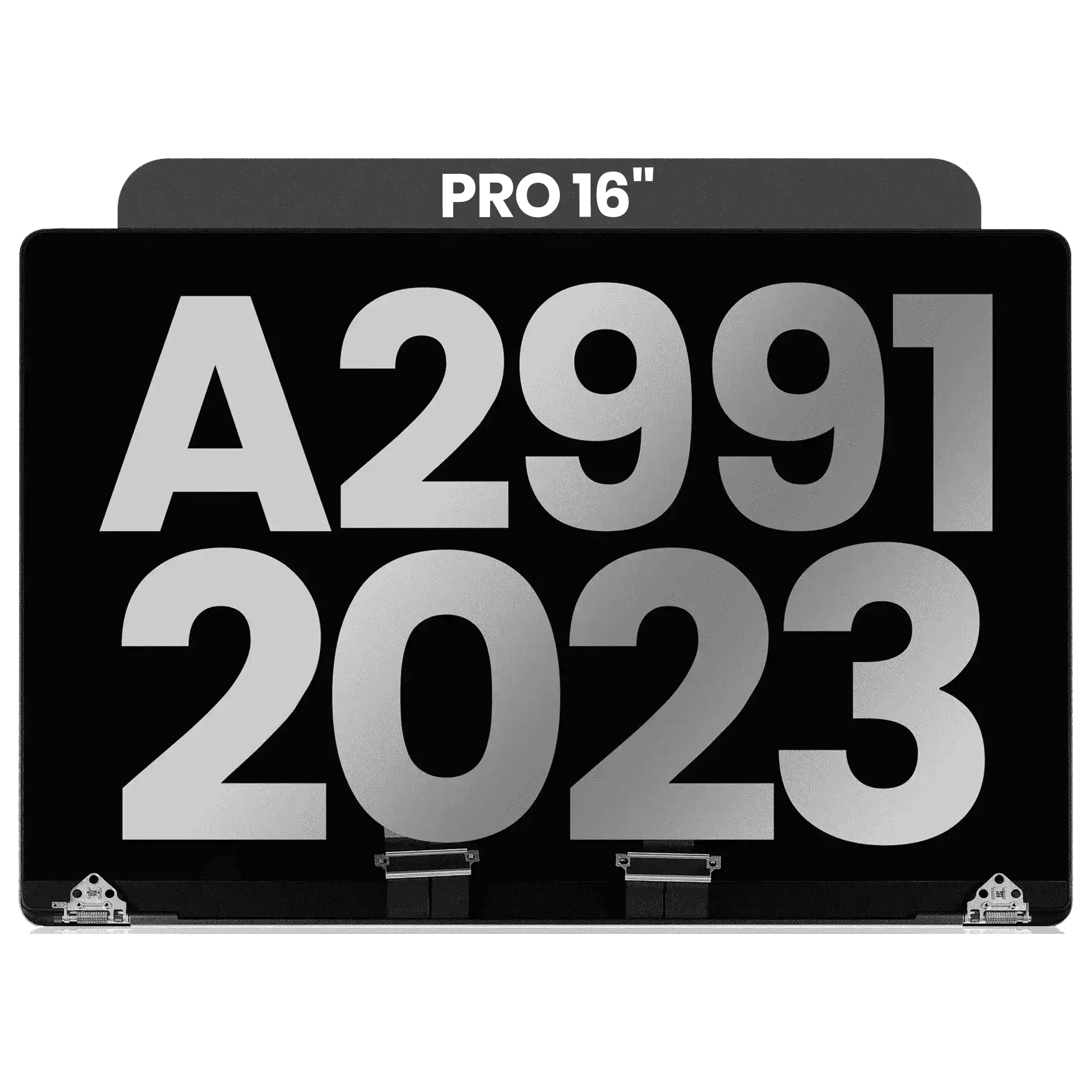 Complete LCD Display Assembly Compatible For MacBook Pro 16" (A2991 / Late 2023) (Used OEM Pull: Grade B) (Space Black)