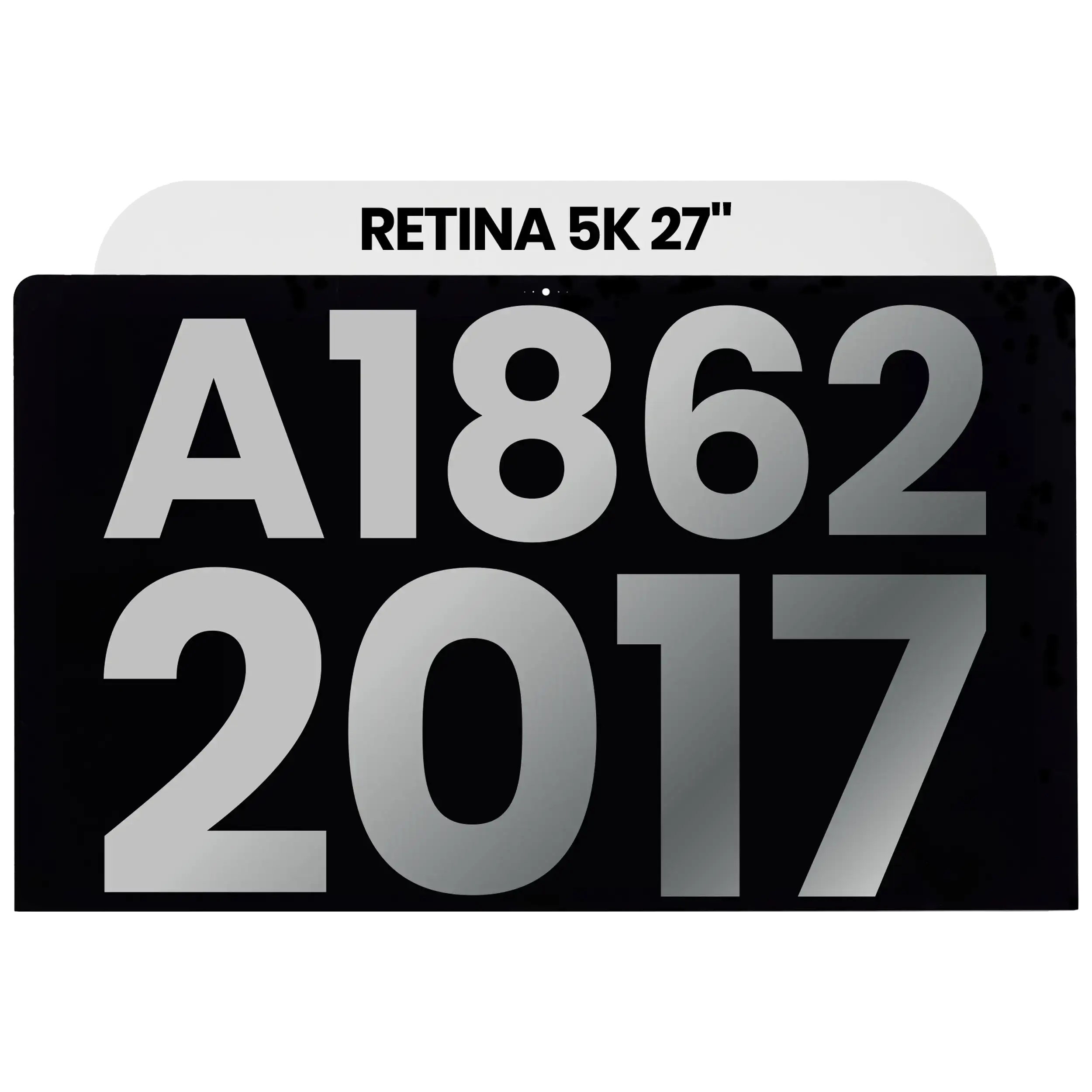 Complete LCD Display Assembly Compatible For iMac Pro 27" 5K (A1862 / Late 2017) (LM270QQ1 SDD1) (Used OEM Pull: Grade A)