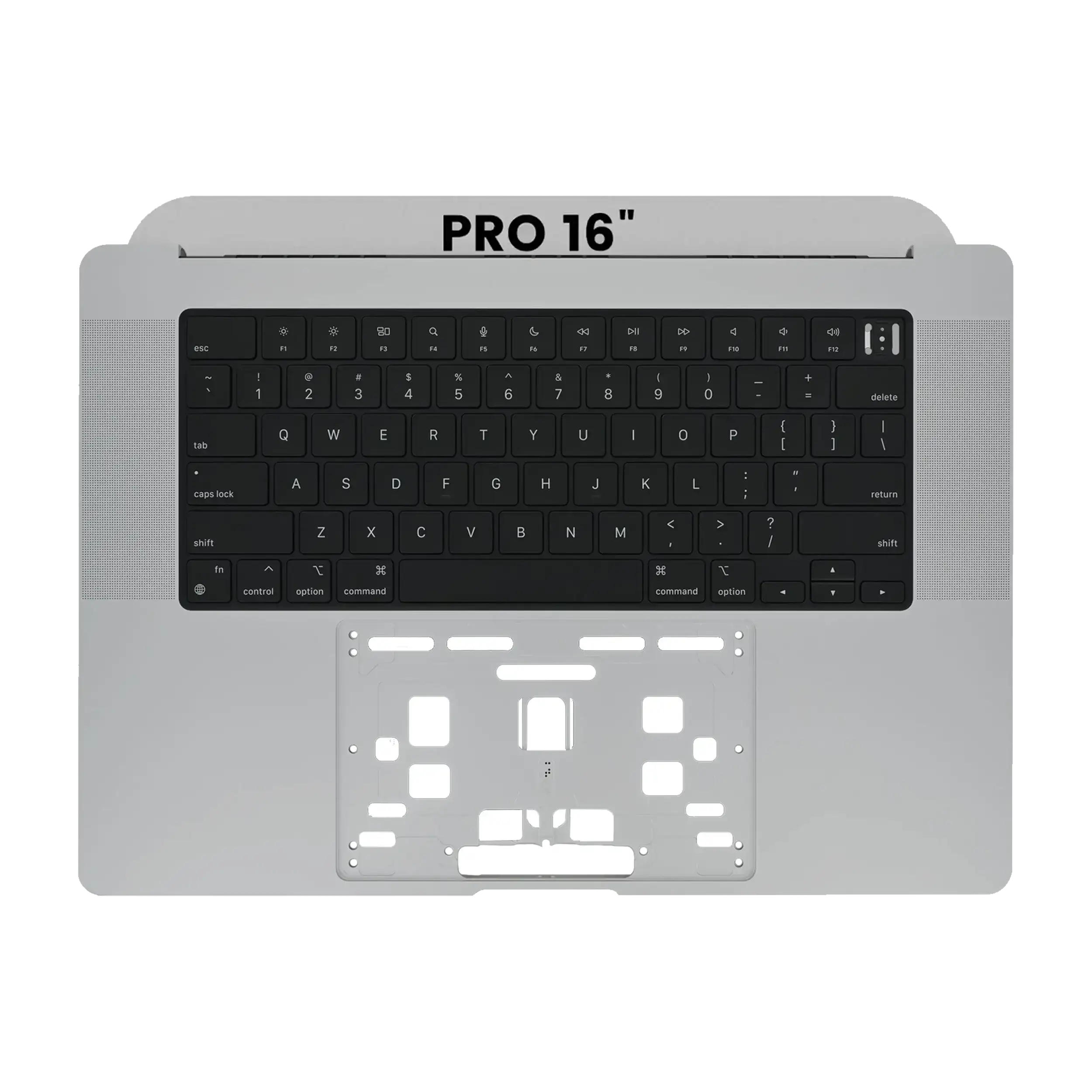 Top Case With Keyboard Compatible For MacBook Pro 16" (A2485 / Late 2021) / (A2780 / Late 2023) (US Keyboard) (Space Gray)