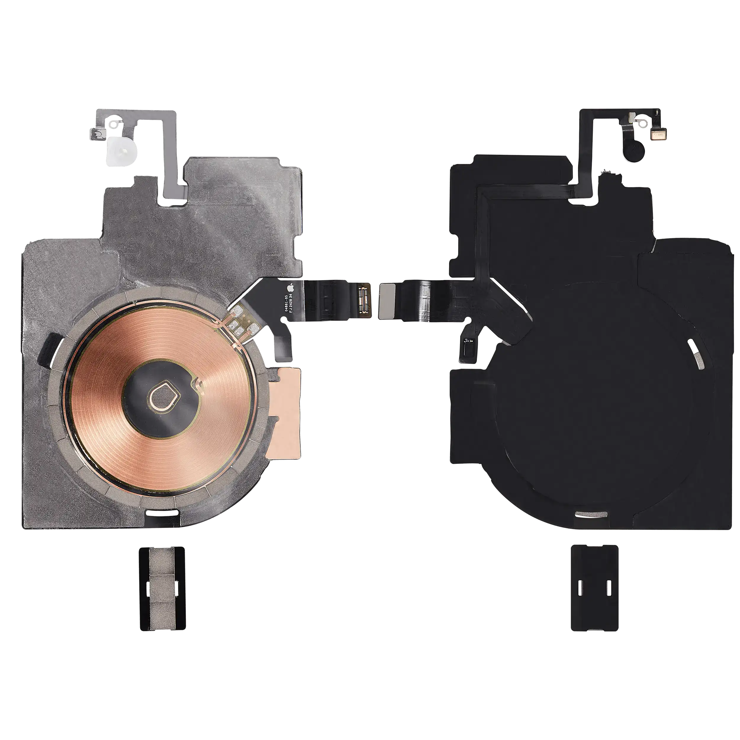 Wireless NFC Charging Flex With Flashlight Flex Cable Compatible For iPhone 16 Pro Max