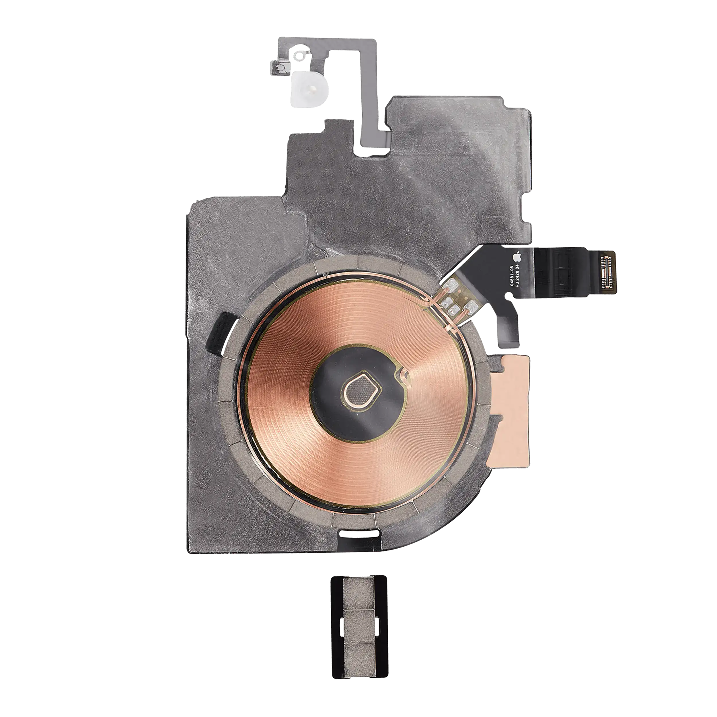 Wireless NFC Charging Flex With Flashlight Flex Cable Compatible For iPhone 16 Pro Max