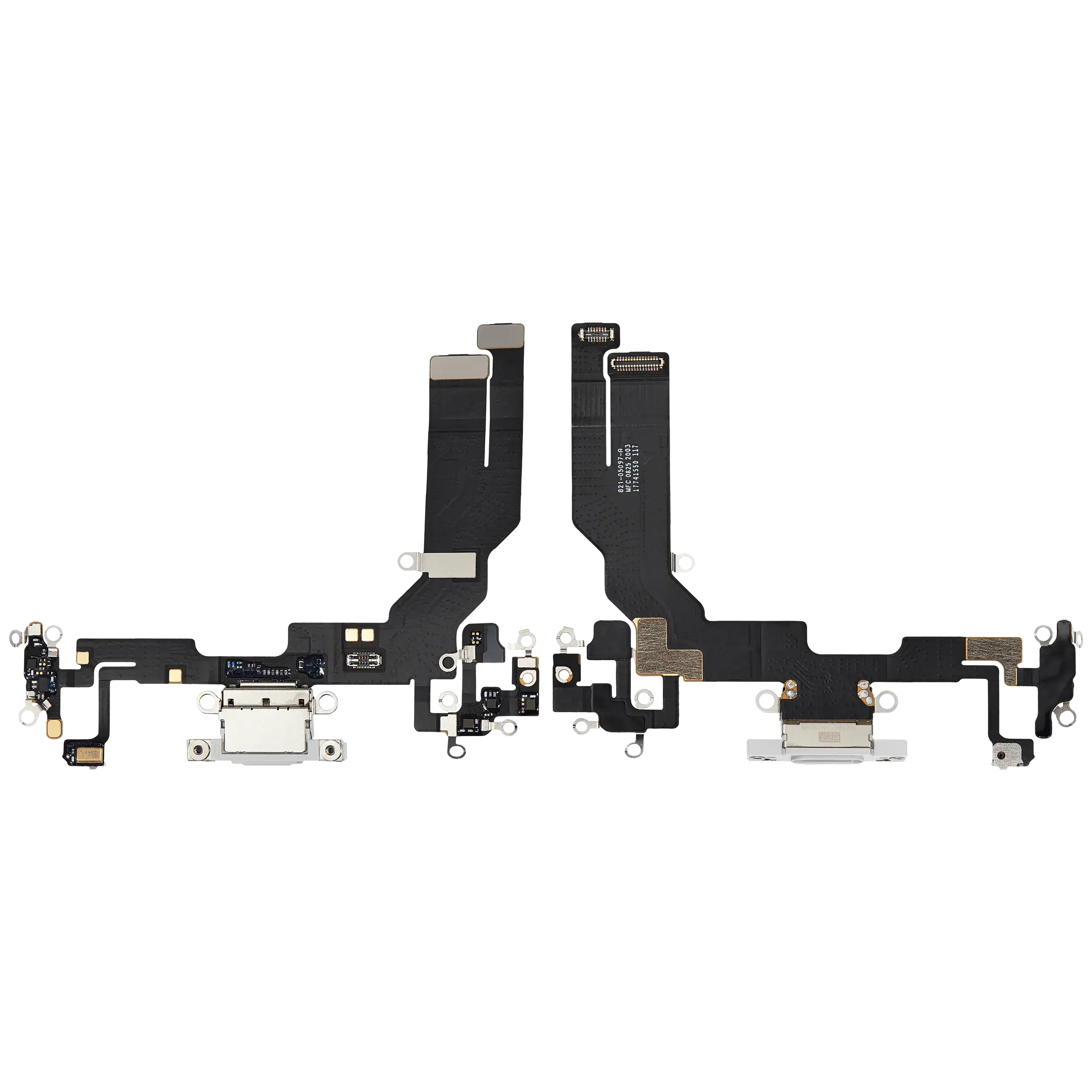 Charging Port Flex Cable Compatible For iPhone 16e (Premium) (White)