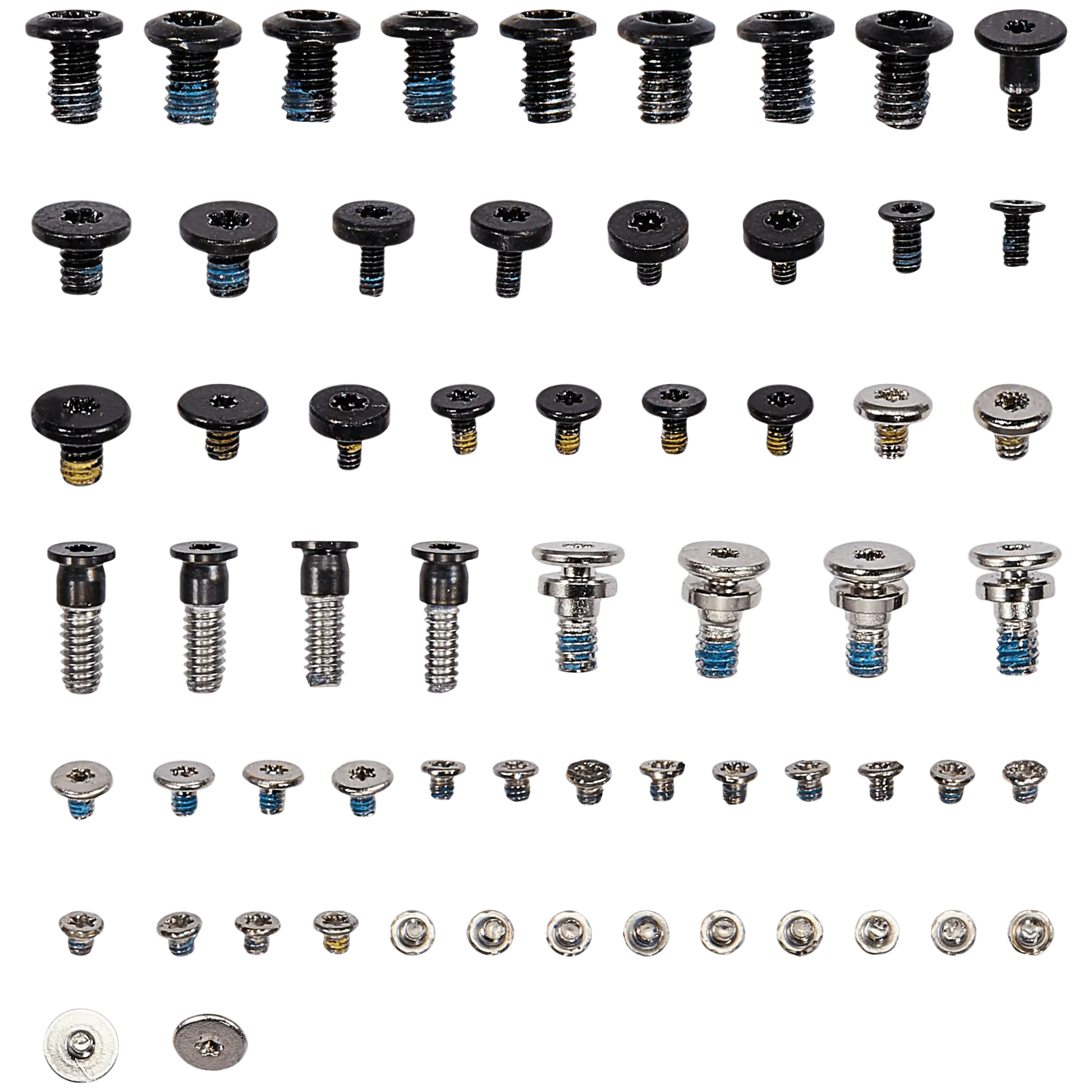 Full Set Small Metal Bracket And Screw Set Compatible For MacBook Air 15" (A3114 / Mid 2024)