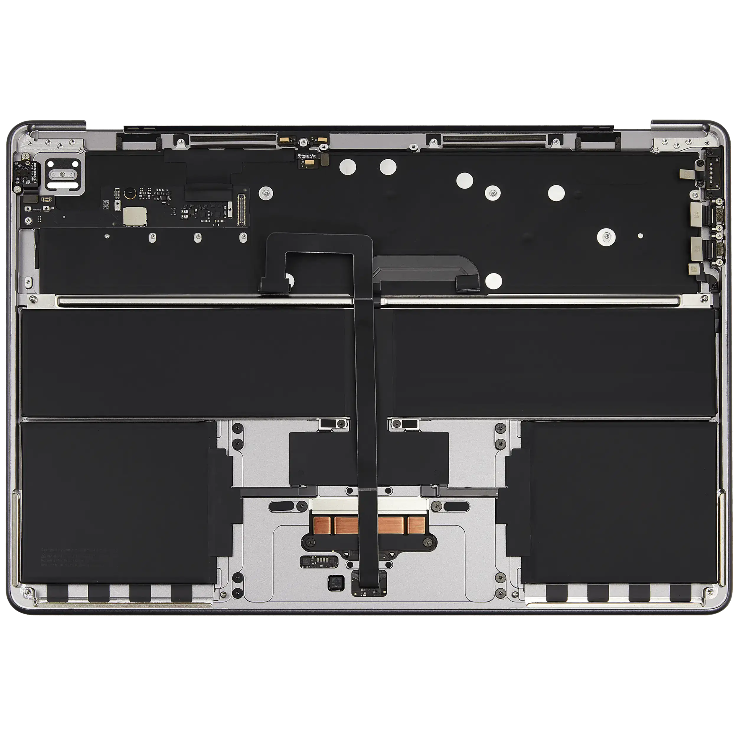 Top Case Assembly With Battery And Keyboard Compatible For MacBook Air 13" (A3113 / Mid 2024) (Space Gray) (US Keyboard)