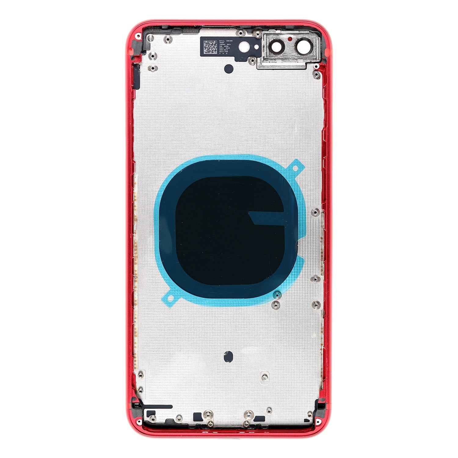 RED BACK COVER WITH FRAME ASSEMBLY FOR IPHONE 8 PLUS