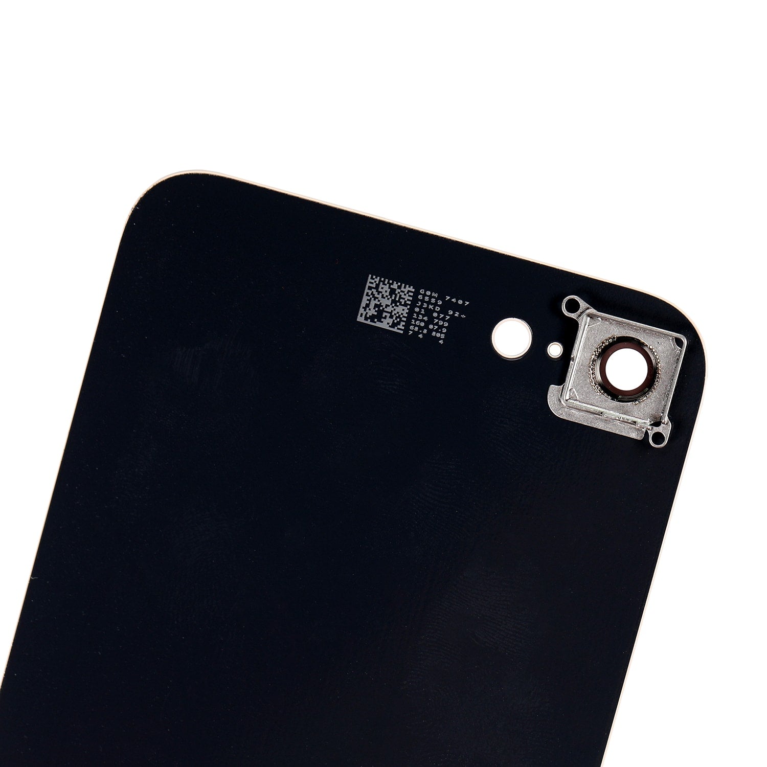 GOLD BACK COVER WITH CAMERA HOLDER FOR IPHONE 8