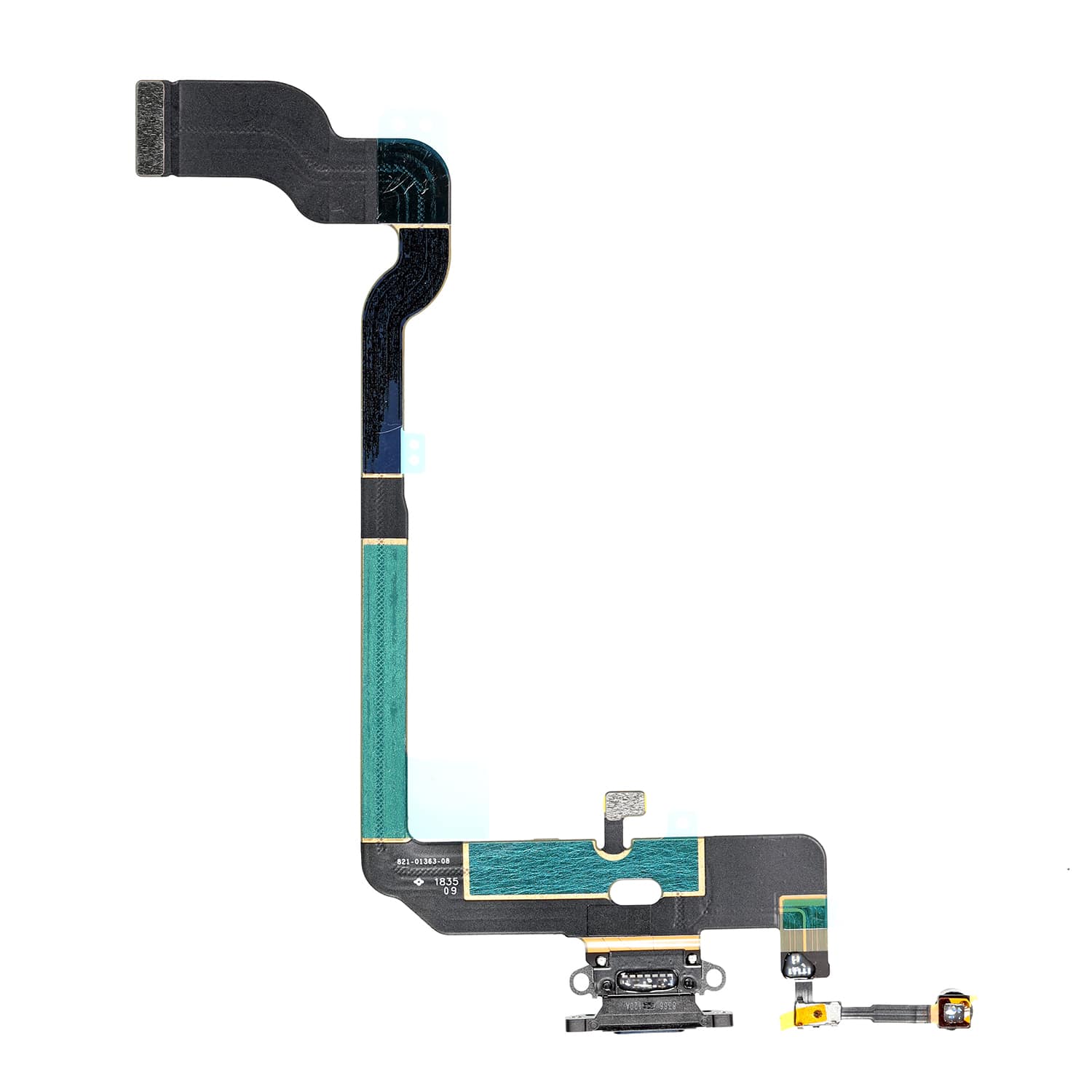 BLACK CHARGING CONNECTOR ASSEMBLY FOR IPHONE XS