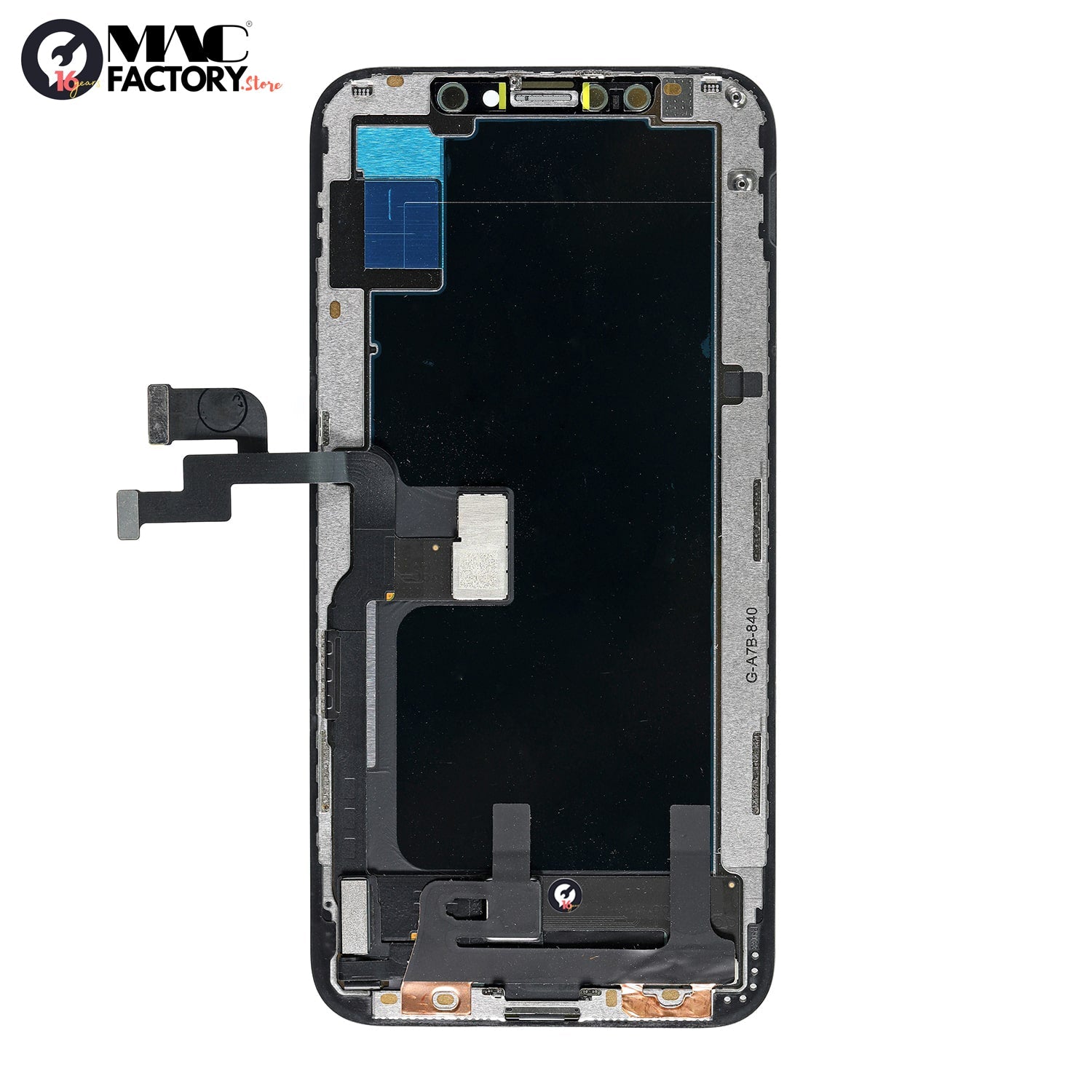 BLACK OLED SCREEN DIGITIZER ASSEMBLY FOR IPHONE XS