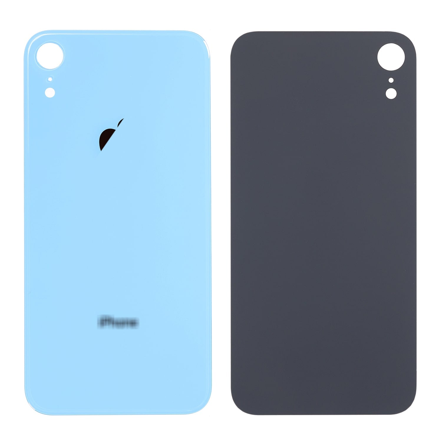 BLUE BACK COVER GLASS FOR IPHONE XR