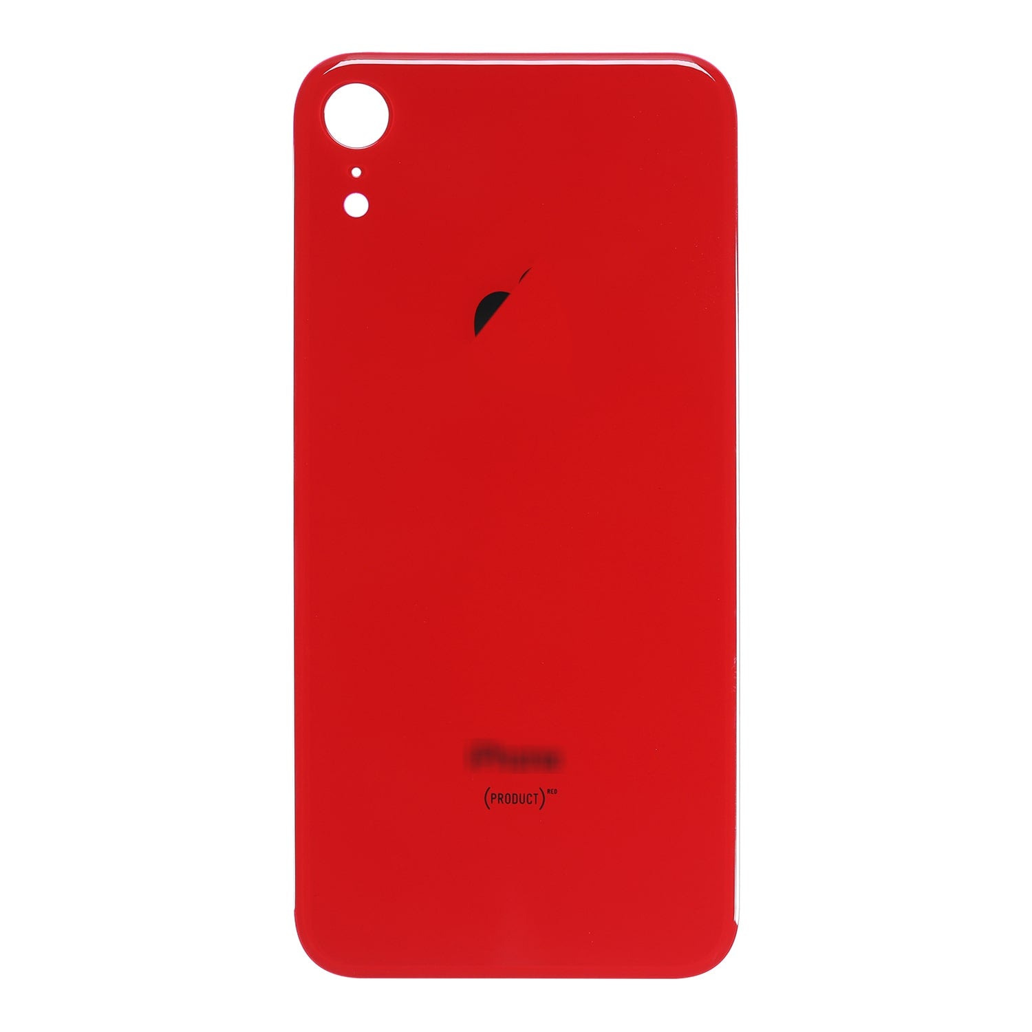 RED BACK COVER GLASS FOR IPHONE XR