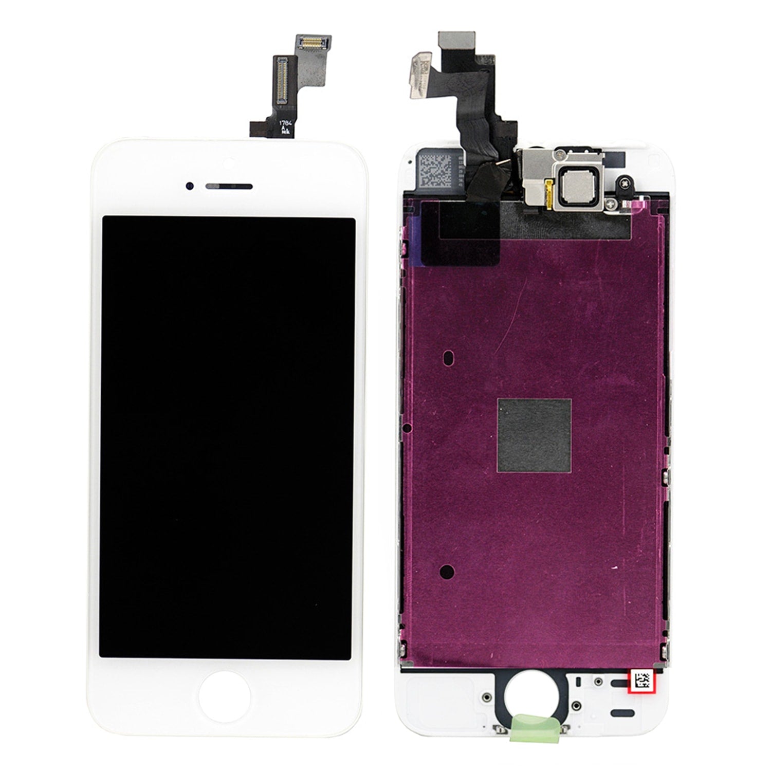 WHITE LCD SCREEN FULL ASSEMBLY WITHOUT HOME BUTTON FOR IPHONE SE