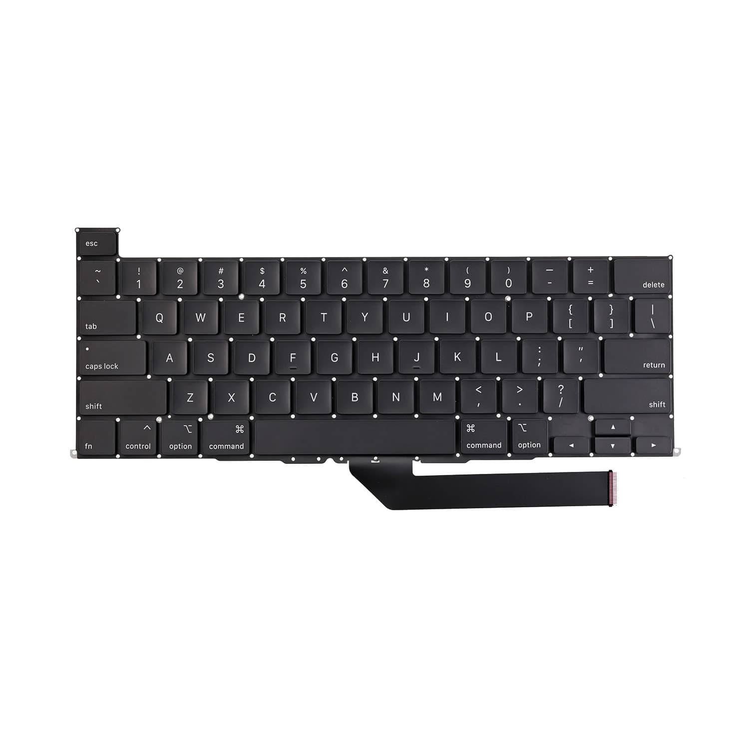 KEYBOARD (US ENGLISH) FOR MACBOOK PRO TOUCH 16" A2141 LATE 2019 - MID 2020