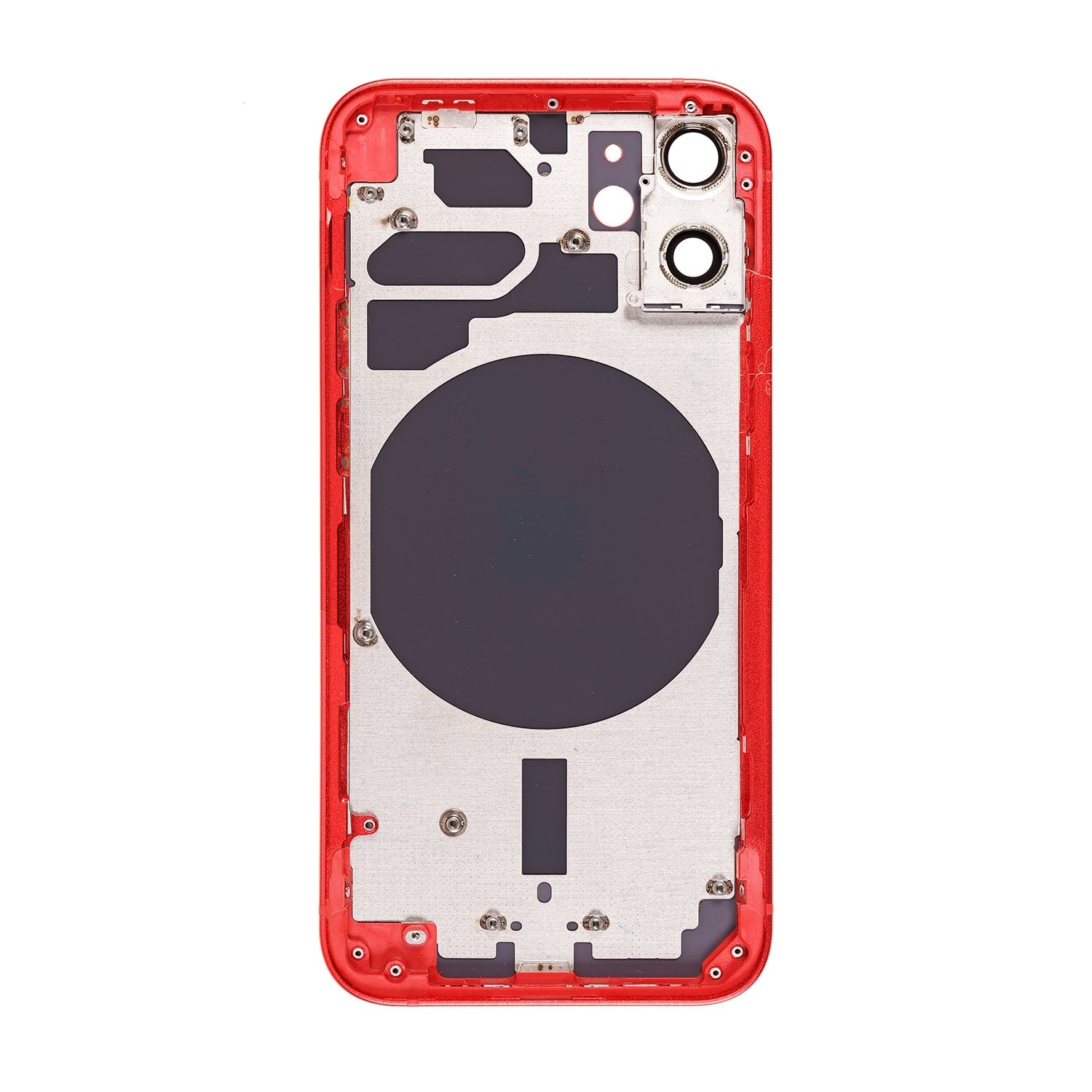 RED REAR HOUSING WITH FRAME FOR IPHONE 12 MINI