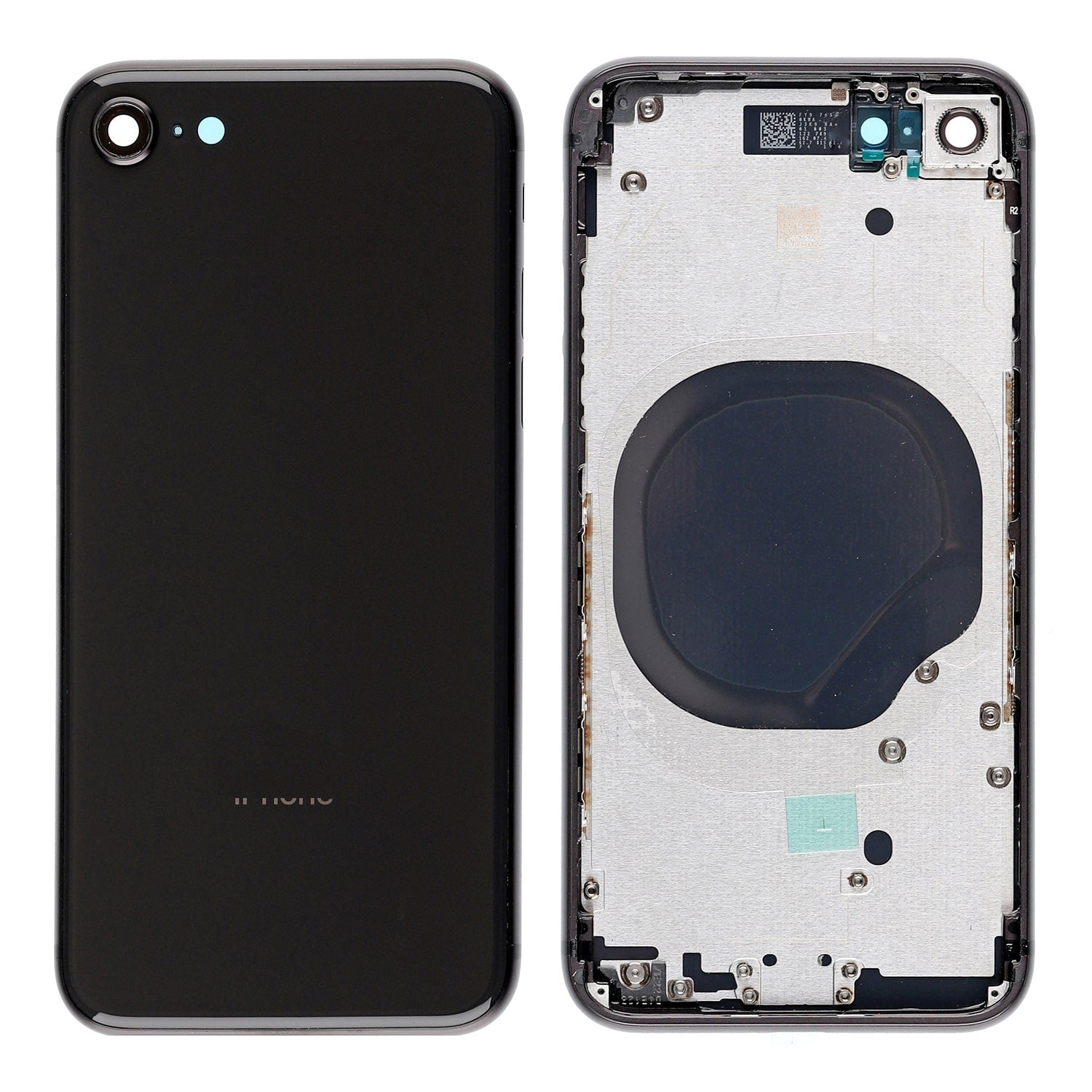 BACK COVER WITH FRAME ASSEMBLY FOR IPHONE 2ND - SPACE GRAY