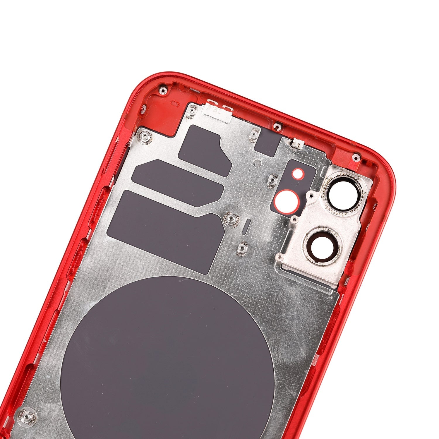 REAR HOUSING WITH FRAME FOR IPHONE 12 - RED