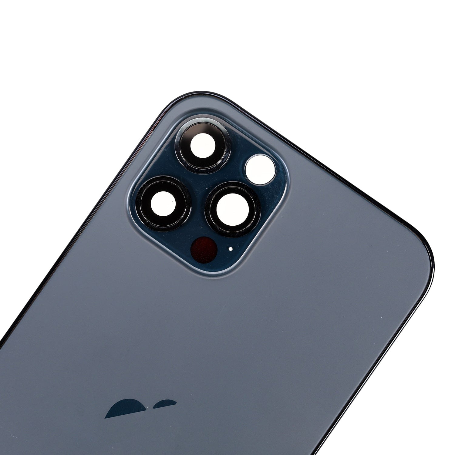 PACIFIC BLUE REAR HOUSING WITH FRAME  FOR IPHONE 12 PRO