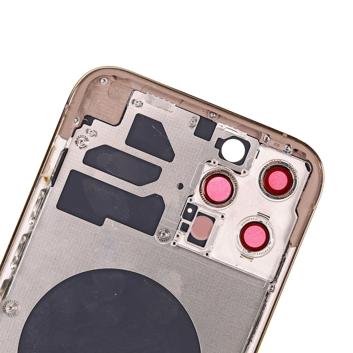 GOLD REAR HOUSING WITH FRAME FOR IPHONE 12 PRO MAX