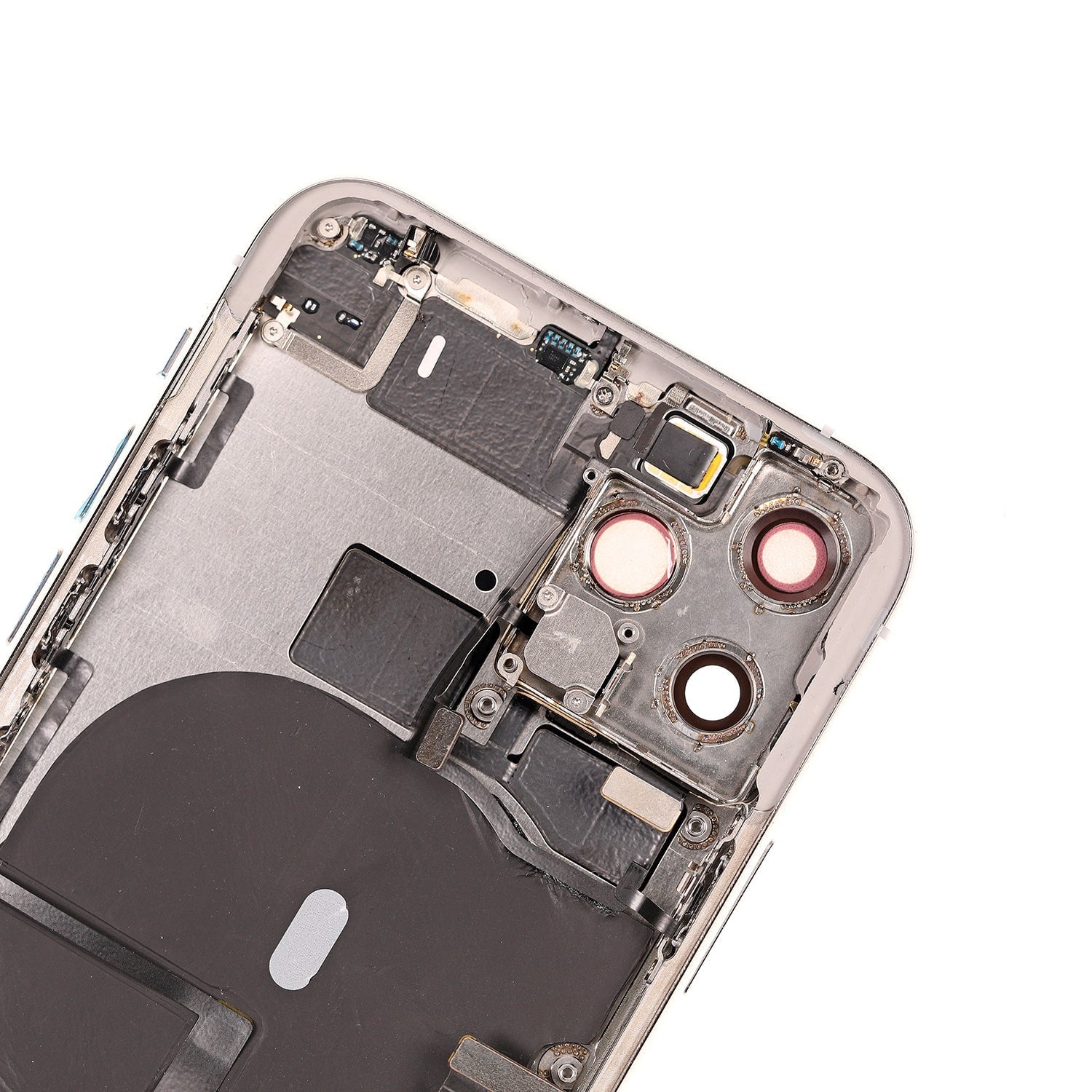 BACK COVER FULL ASSEMBLY - SILVER FOR IPHONE 11 PRO