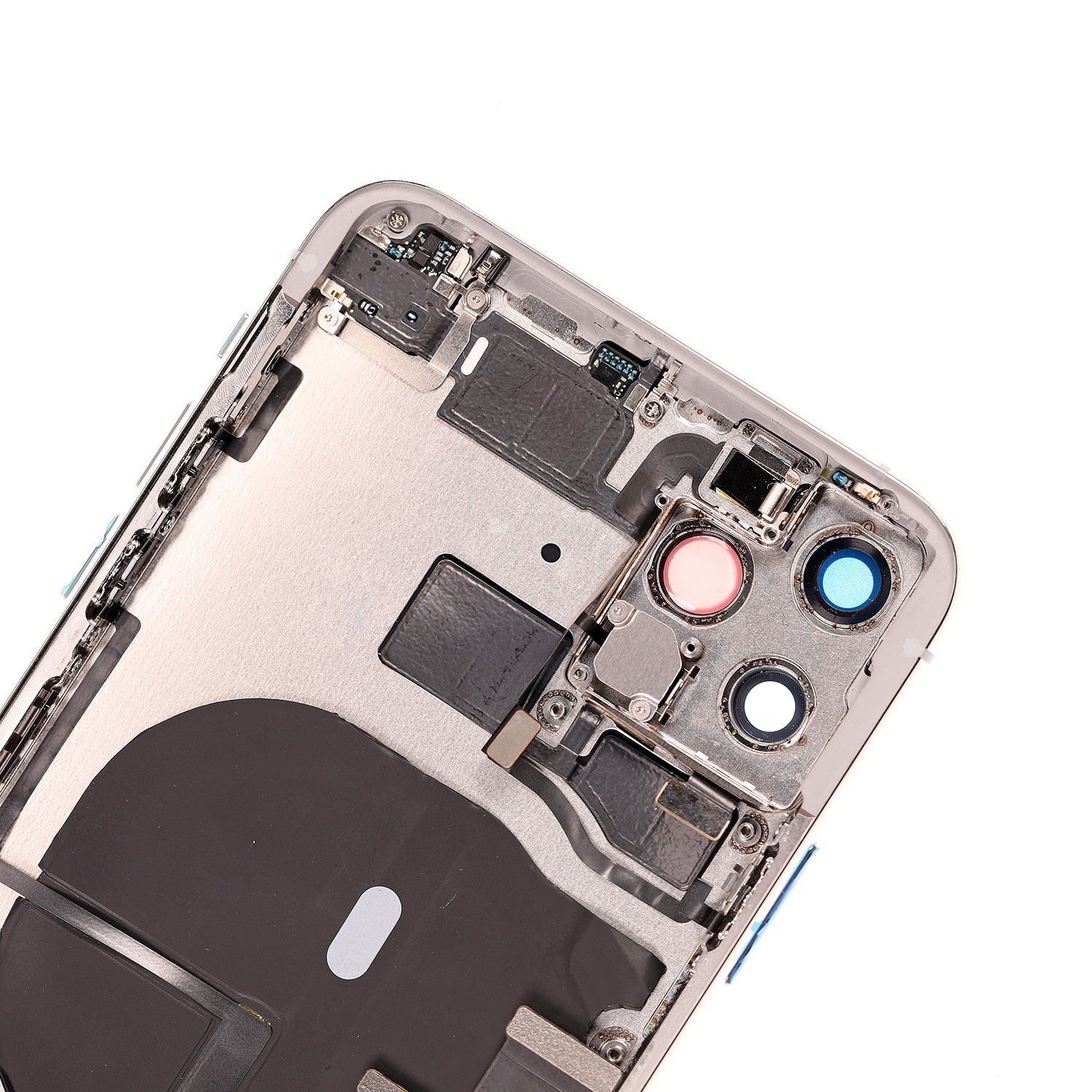 BACK COVER FULL ASSEMBLY - SILVER FOR IPHONE 11 PRO MAX