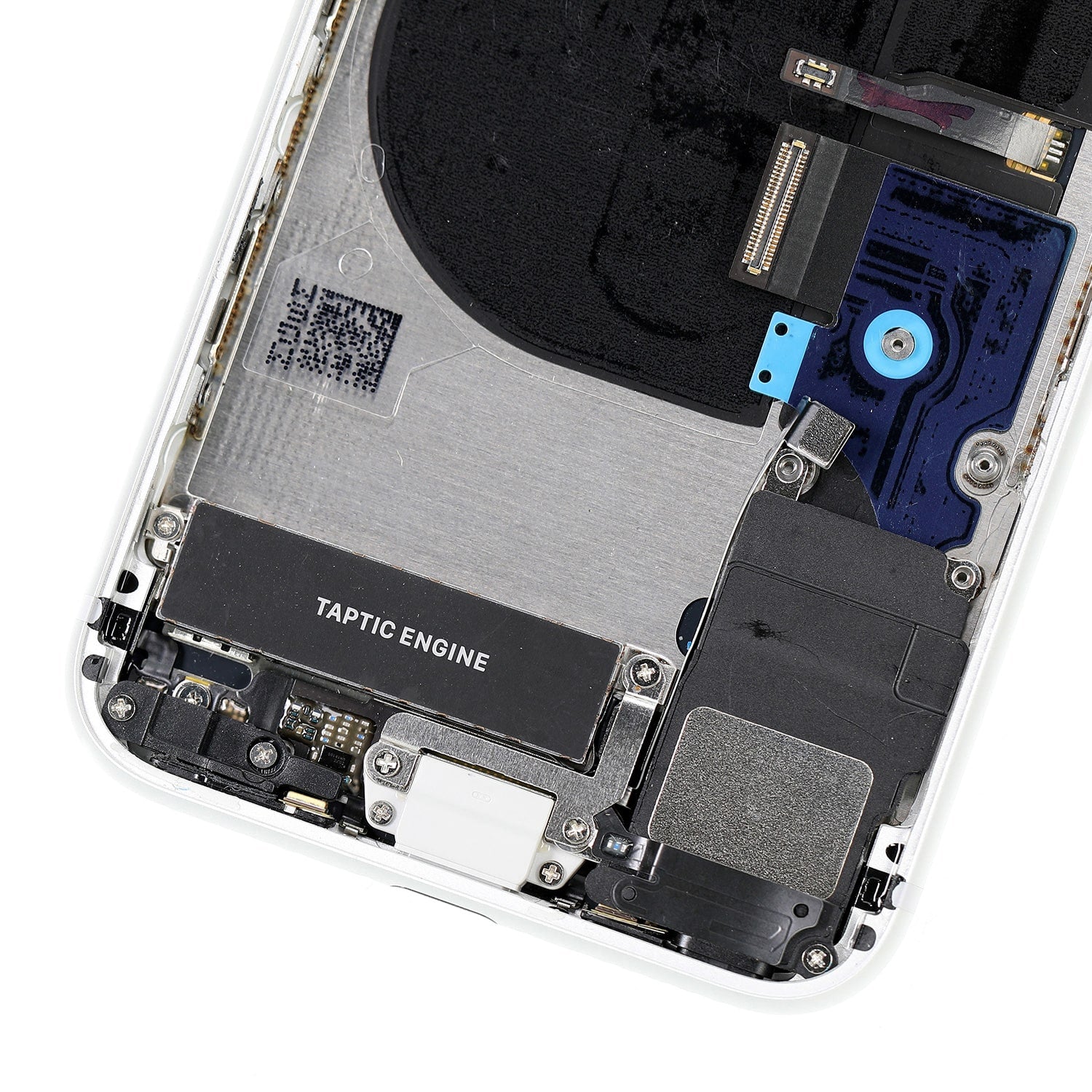 BACK COVER FULL ASSEMBLY FOR IPHONE 2ND - SILVER