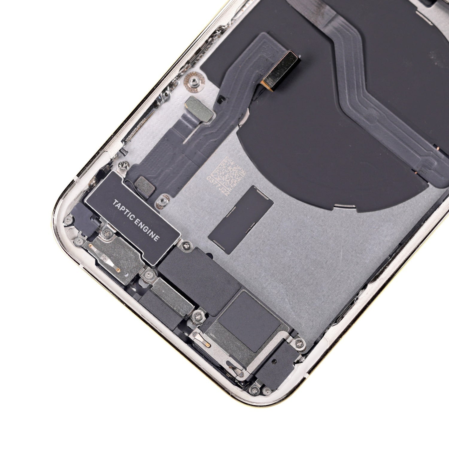 SILVER BACK COVER FULL ASSEMBLY  FOR IPHONE 12 PRO
