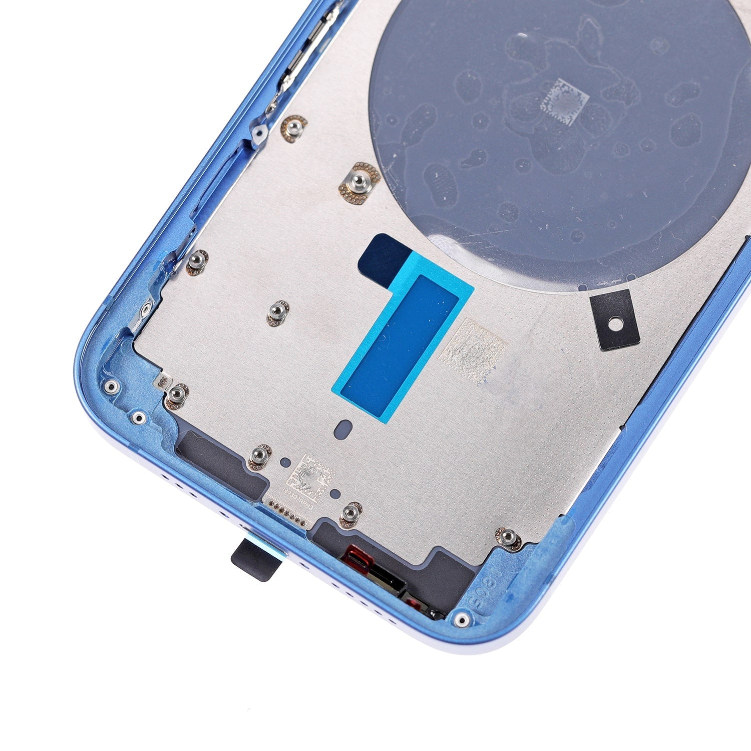 BLUE REAR HOUSING WITH FRAME FOR IPHONE 13