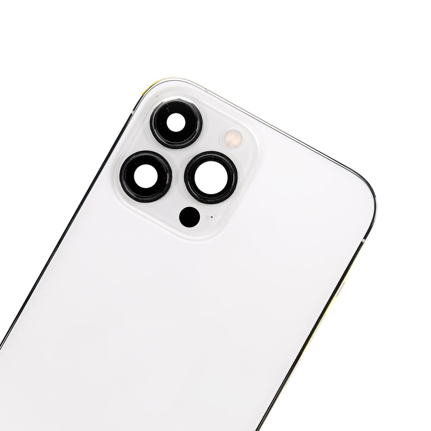 SILVER BACK COVER FULL ASSEMBLY FOR IPHONE 13 PRO MAX