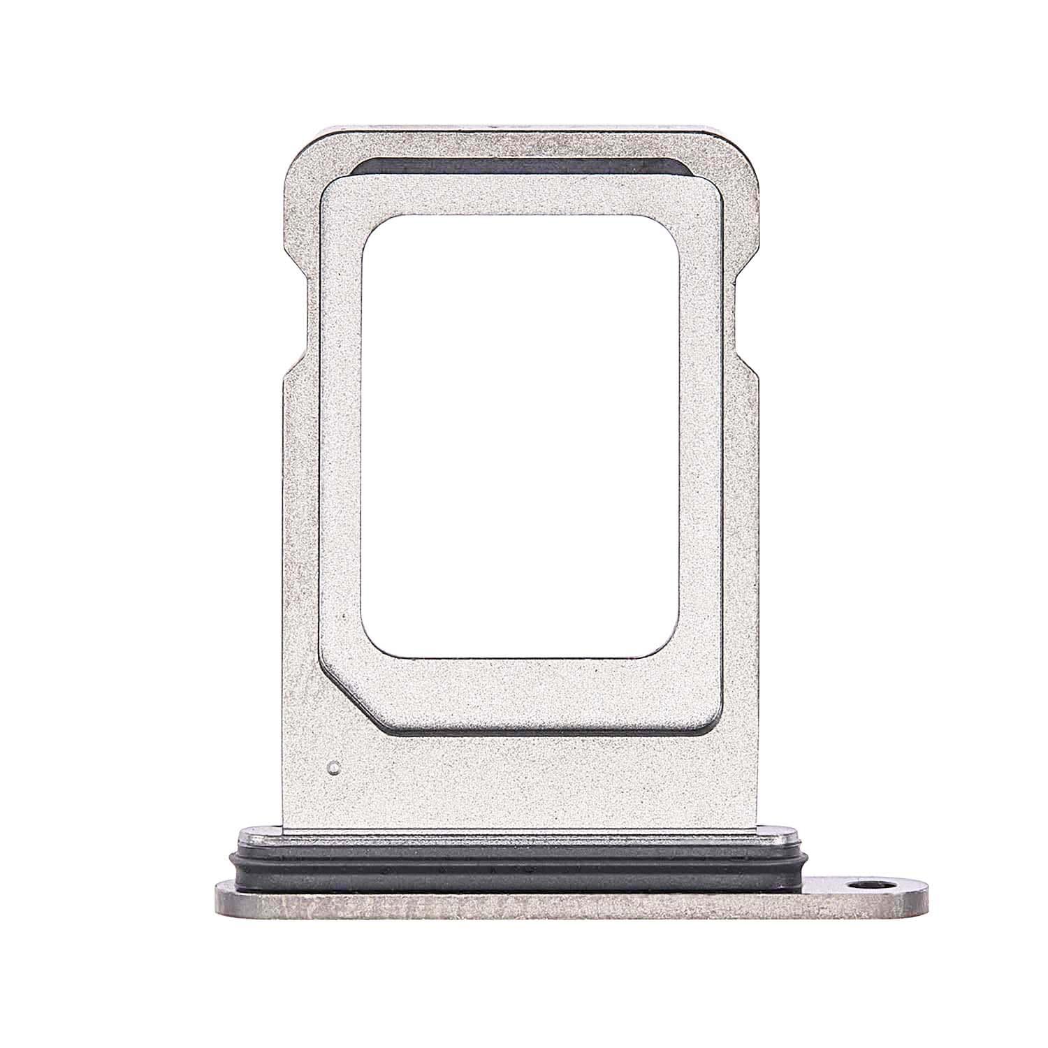 Replacement for iPhone 14 Pro/14 Pro Max Single SIM Card Tray - Silver