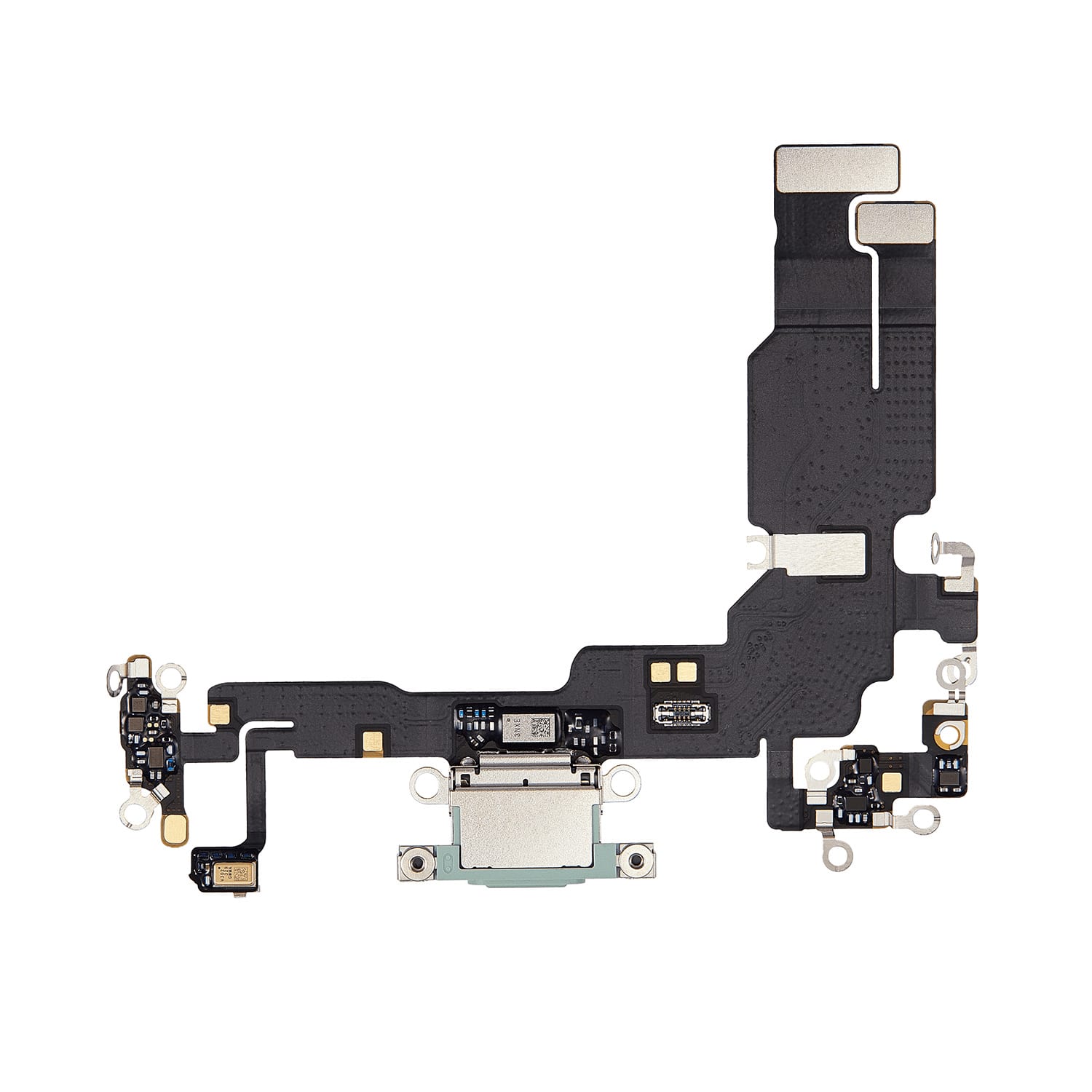 Replacement For iPhone 15 Charging Port Flex Cable-Green