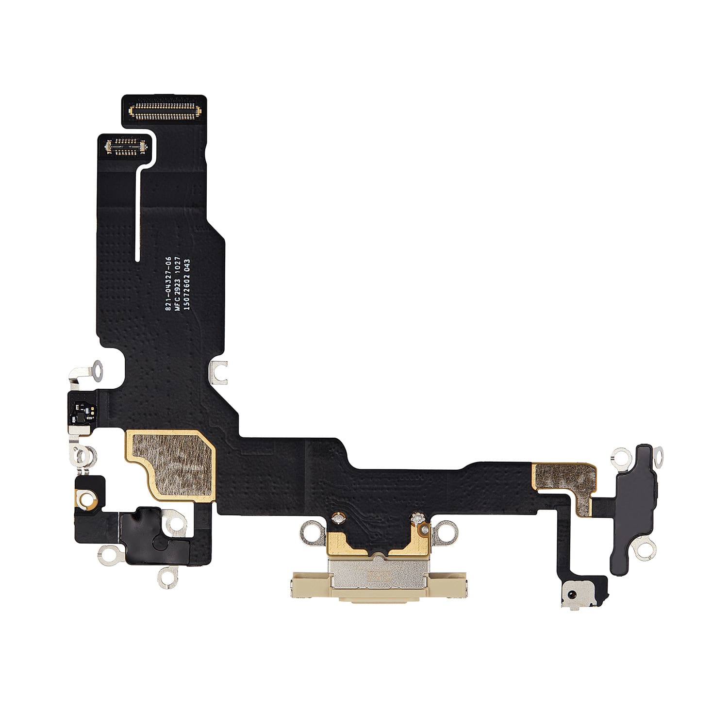 Replacement For iPhone 15 Charging Port Flex Cable-Yellow