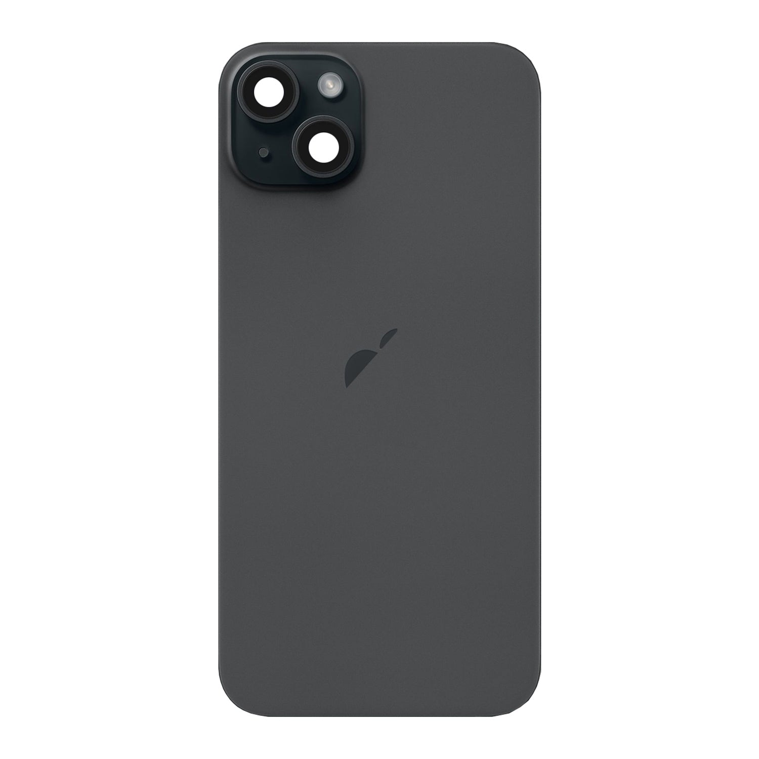 Replacement For iPhone 15 Plus Back Cover Glass With Back Panel-Black