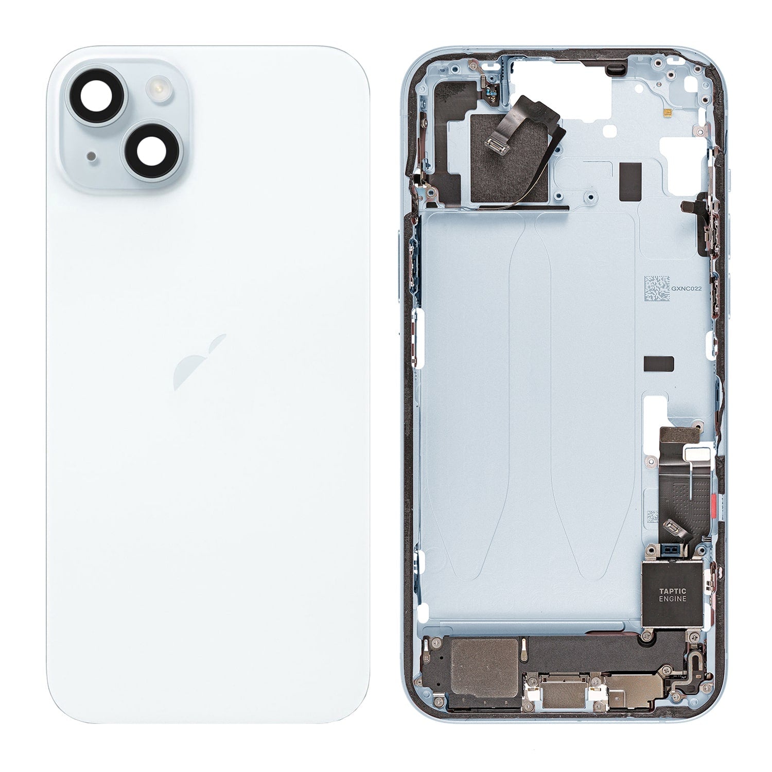 Replacement For iPhone 15 Plus Mid-Housing Frame Assembly-Blue