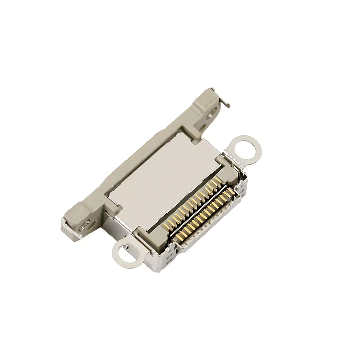 Replacement For iPhone 15 Pro 15 Pro Max Charging Port Only-White Titanium