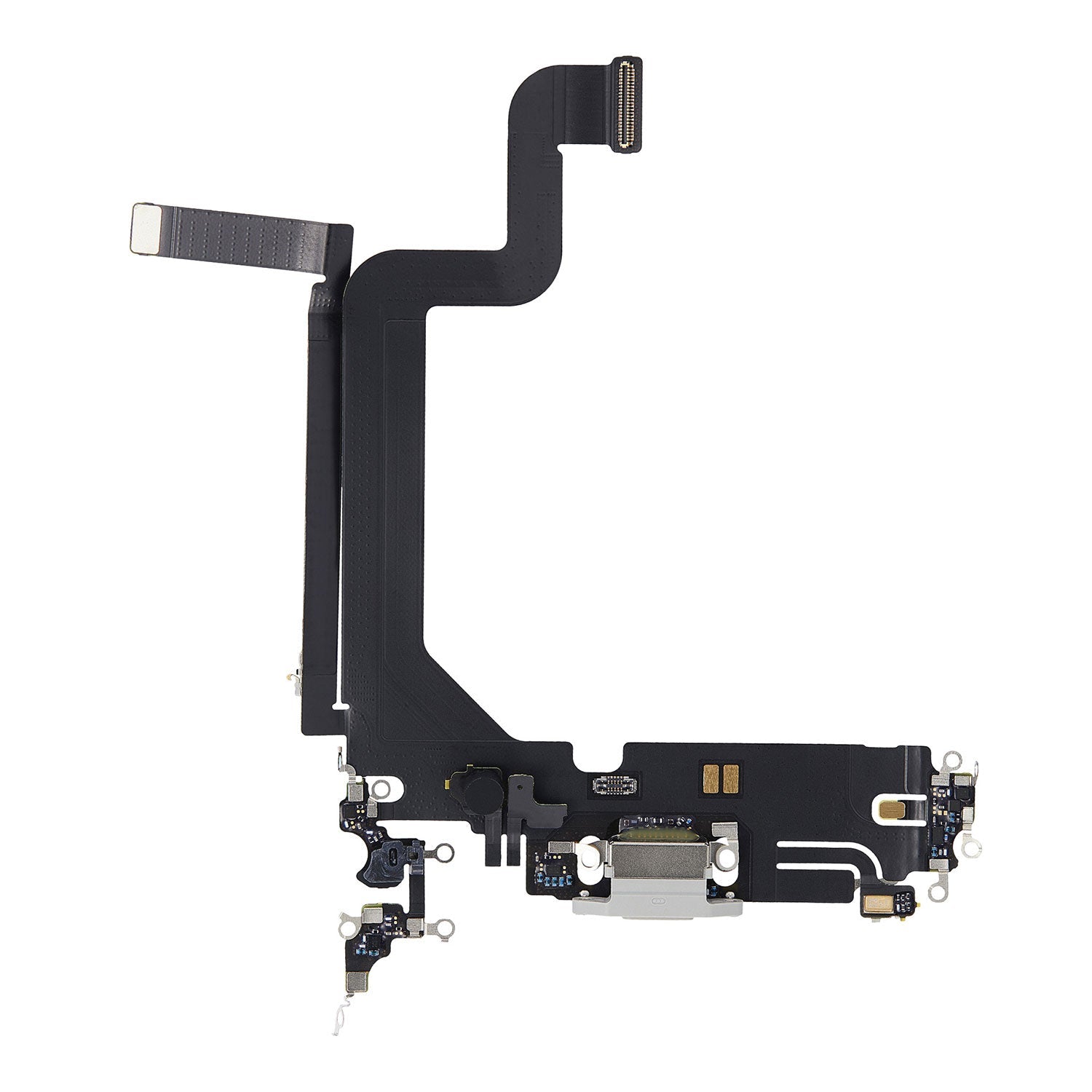 Replacement for iPhone 14 Pro Max USB Charging Flex Cable - Silver