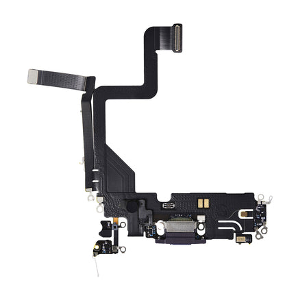 Replacement for iPhone 14 Pro USB Charging Flex Cable - Deep Purple