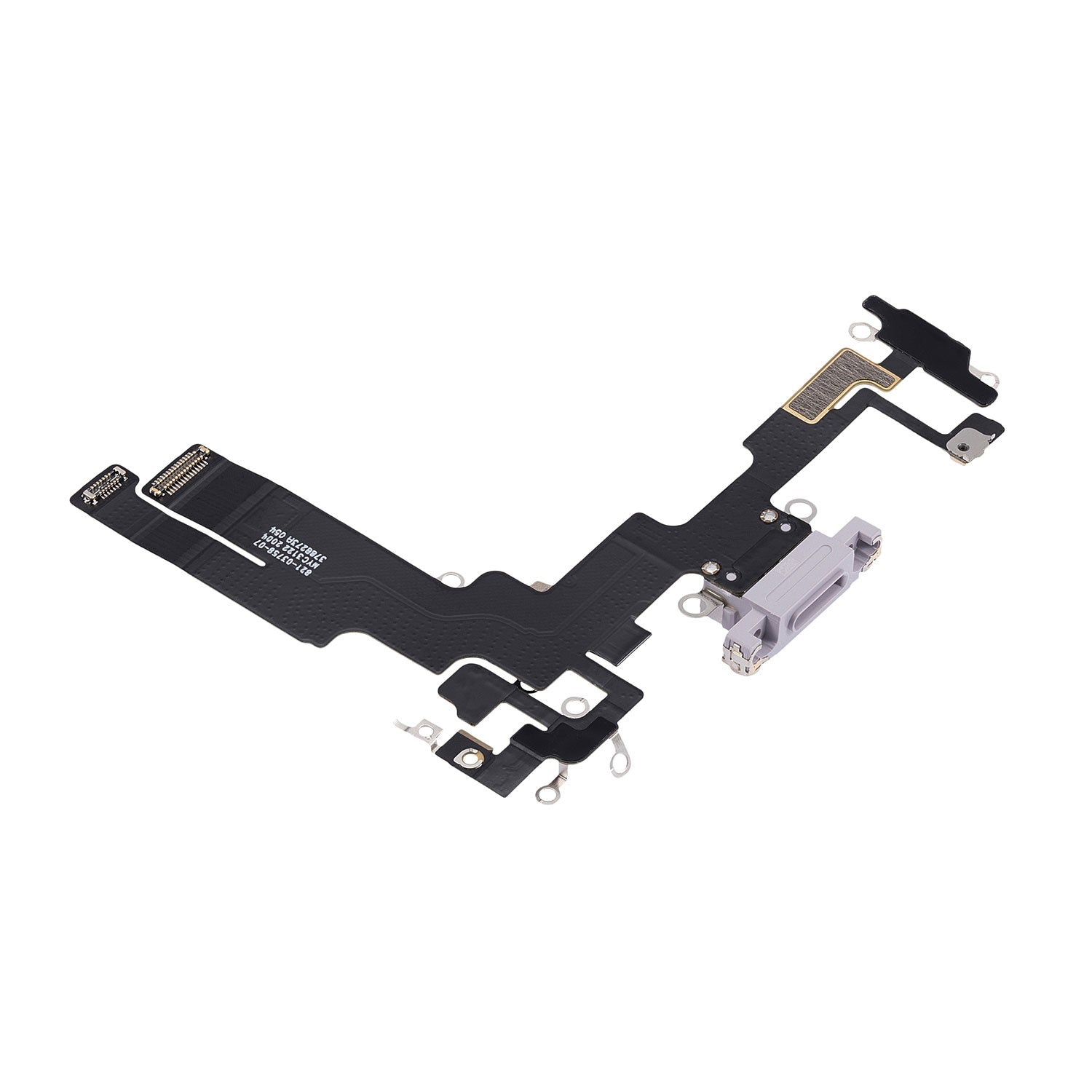 Replacement for iPhone 14 USB Charging Flex Cable - Purple