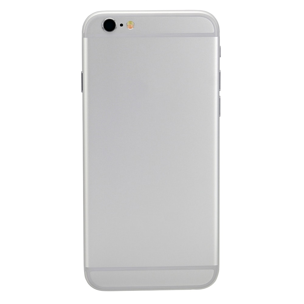 BACK COVER FULL ASSEMBLY FOR IPHONE 6 - SILVER