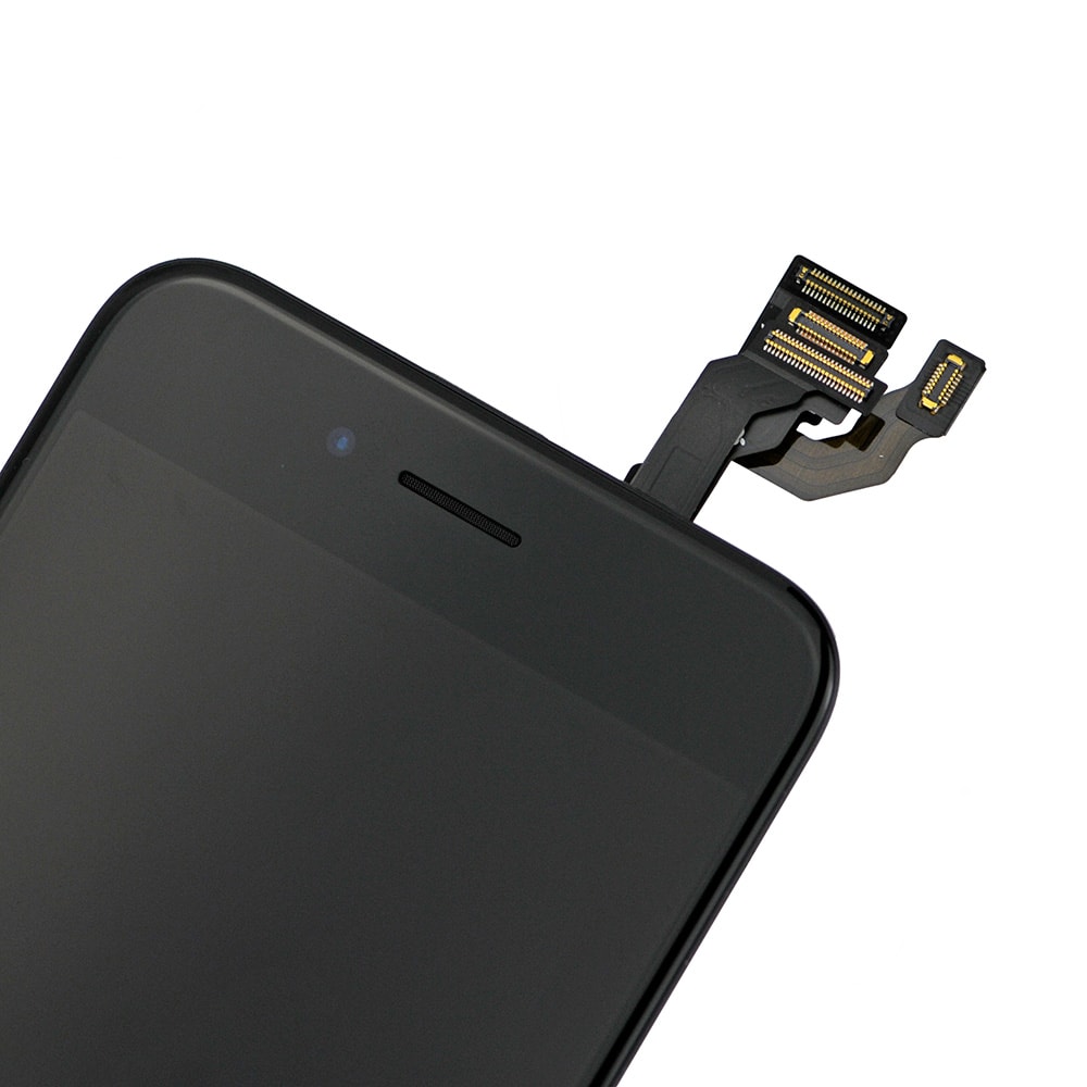 BLACK LCD SCREEN FULL ASSEMBLY WITHOUT HOME BUTTON FOR IPHONE 6