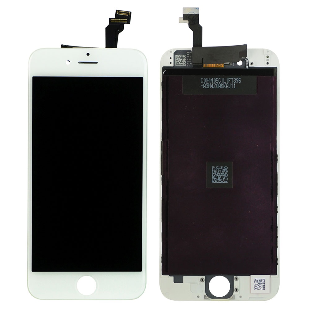 WHITE LCD WITH DIGITIZER ASSEMBLY FOR IPHONE 6